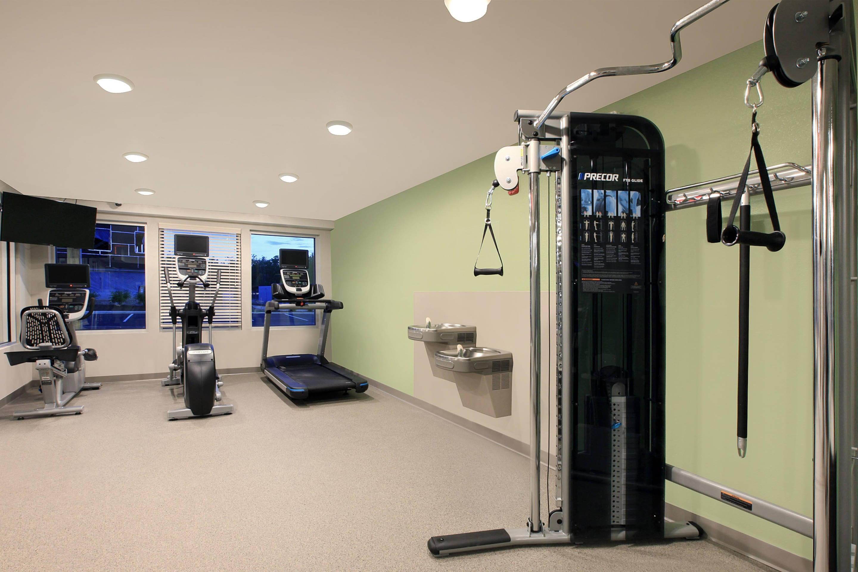 Fitness center | WoodSpring Suites Quantico