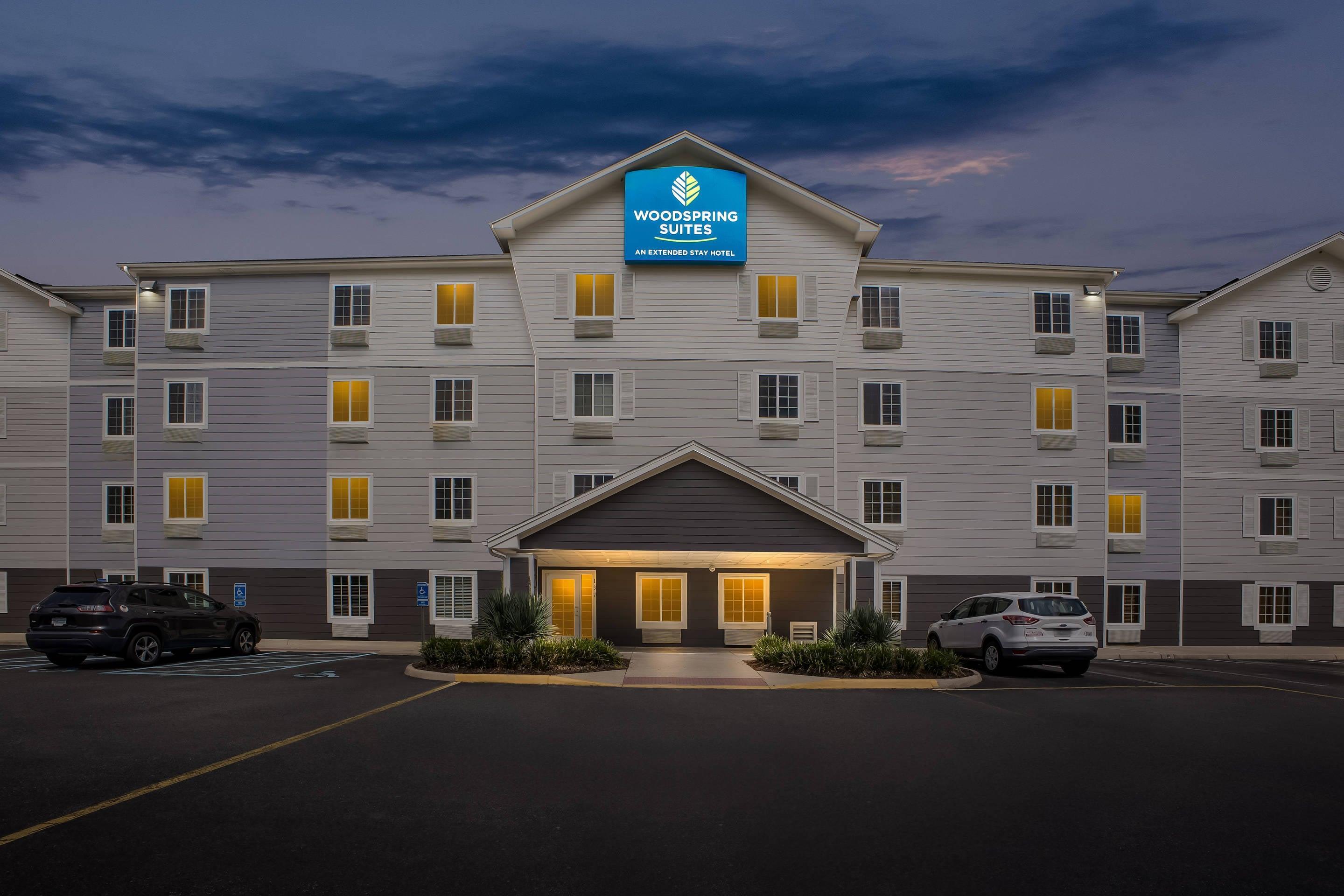 Hotel at night
