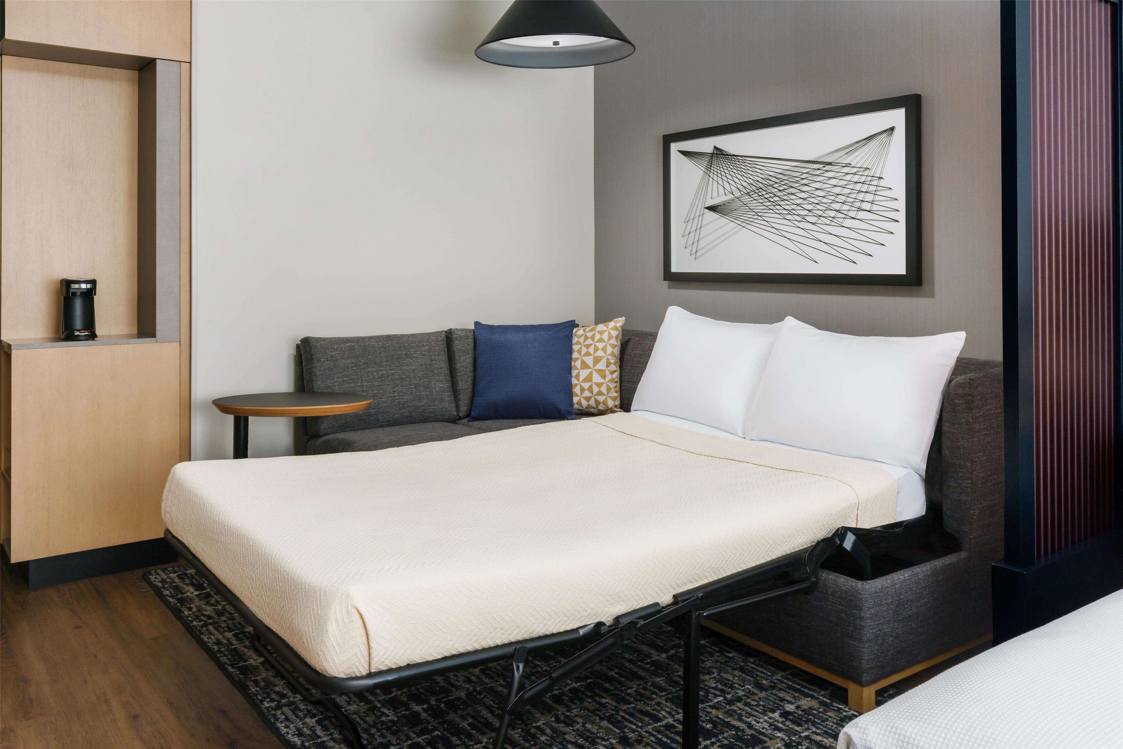 Hyatt Place National Harbor Room Type - One-Bedroom King Suite with Sofa Bed and Accessible Tub - Disability Access