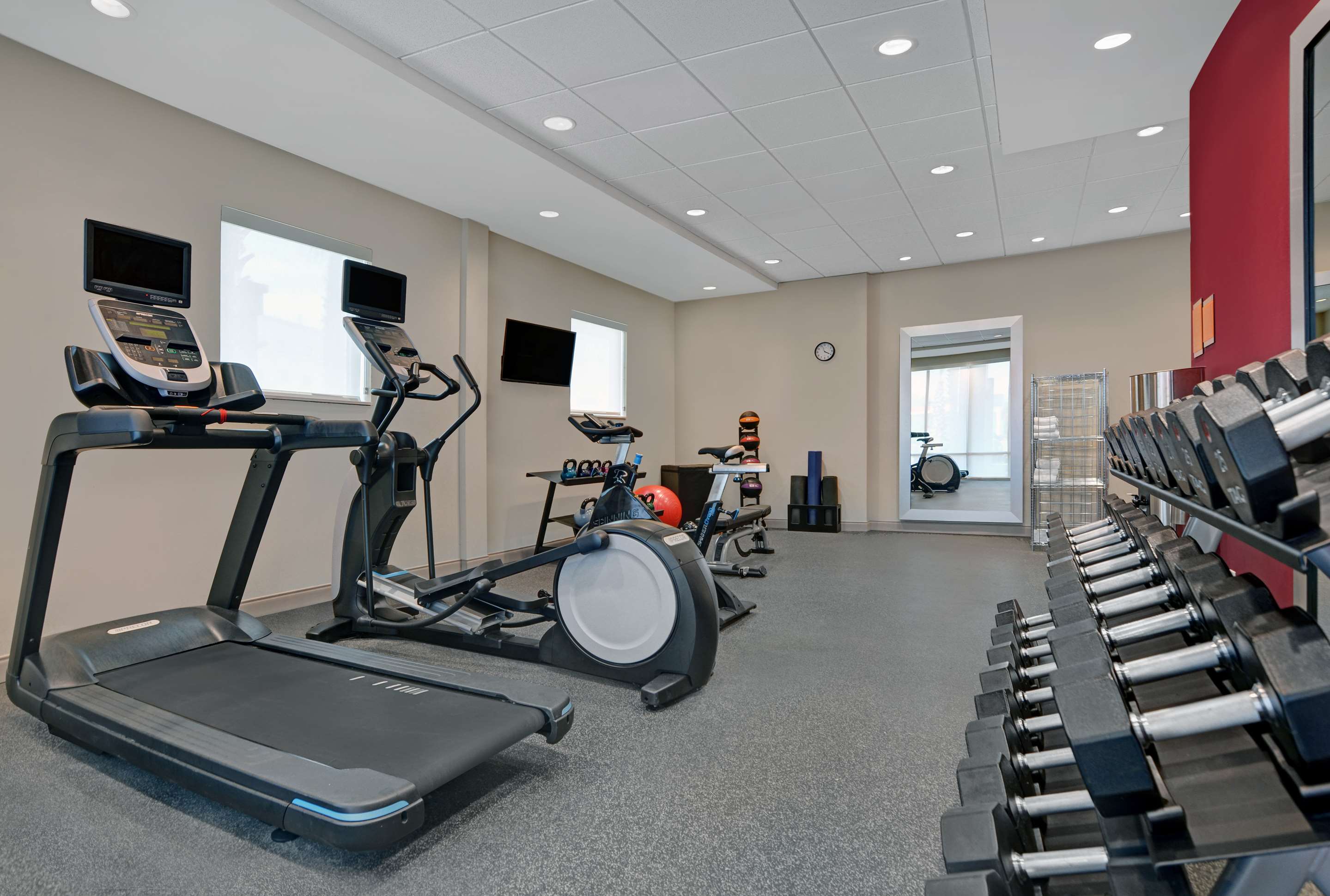 Health club fitness center gym