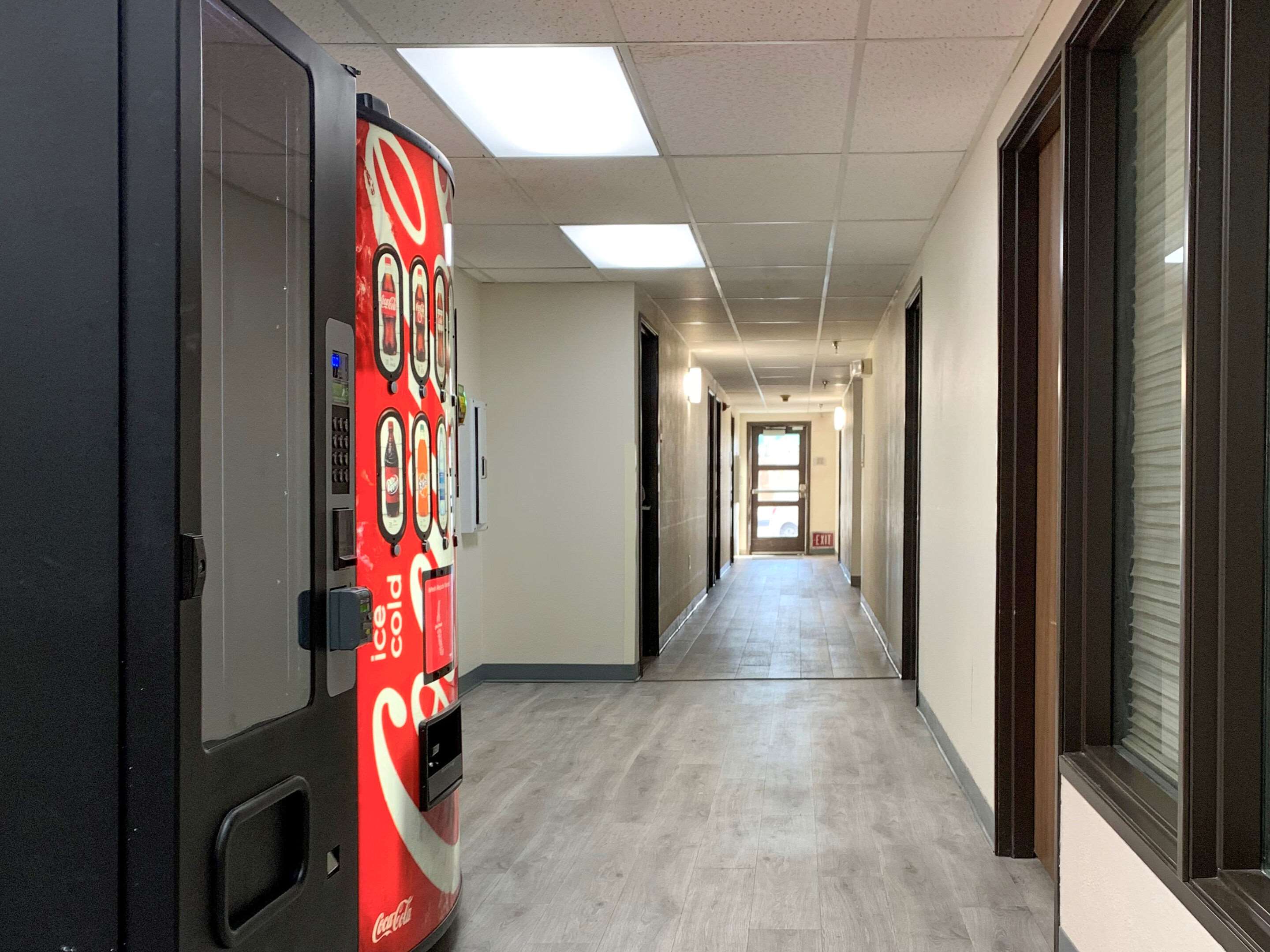 Hotel vending area