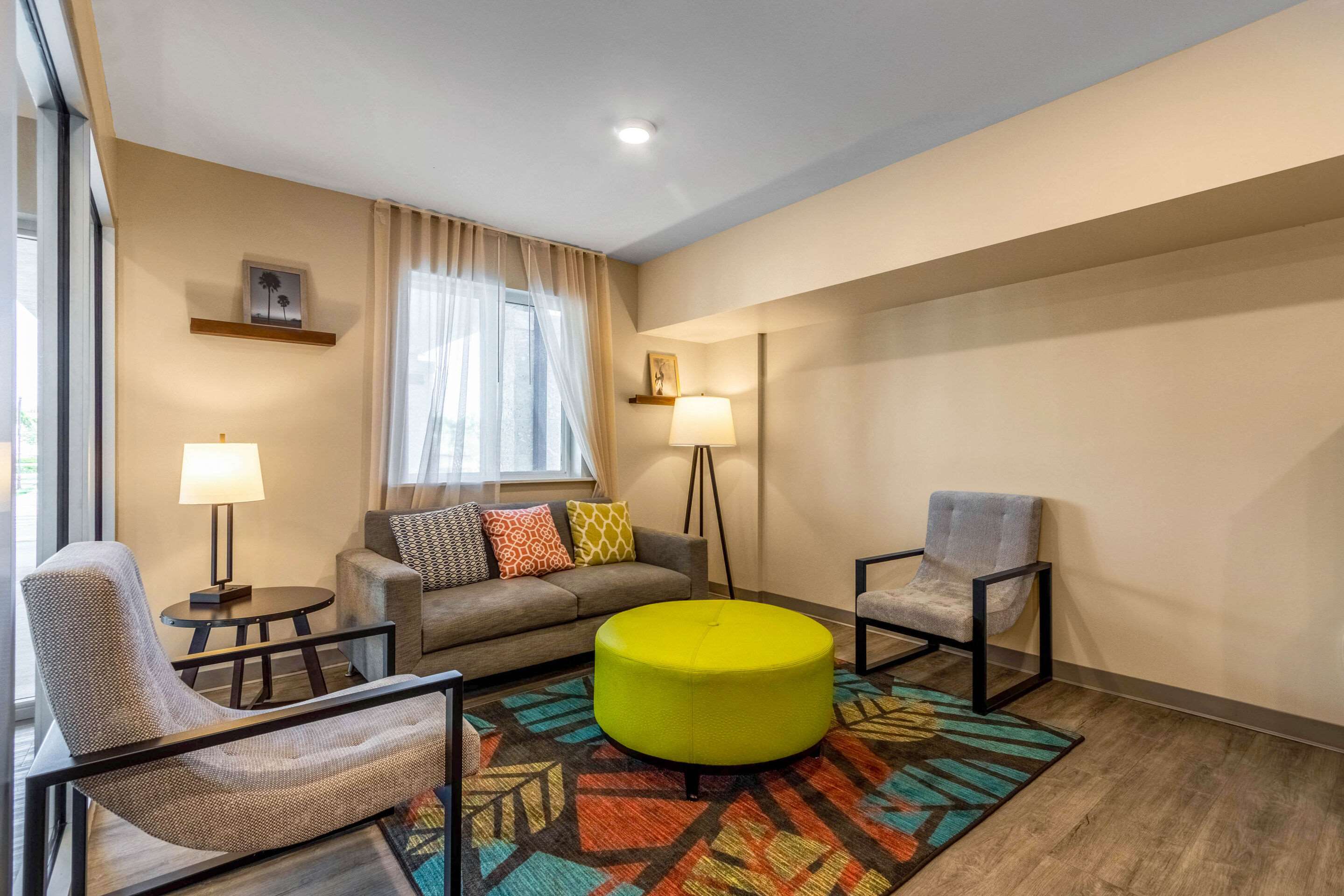 Lobby with sitting area
