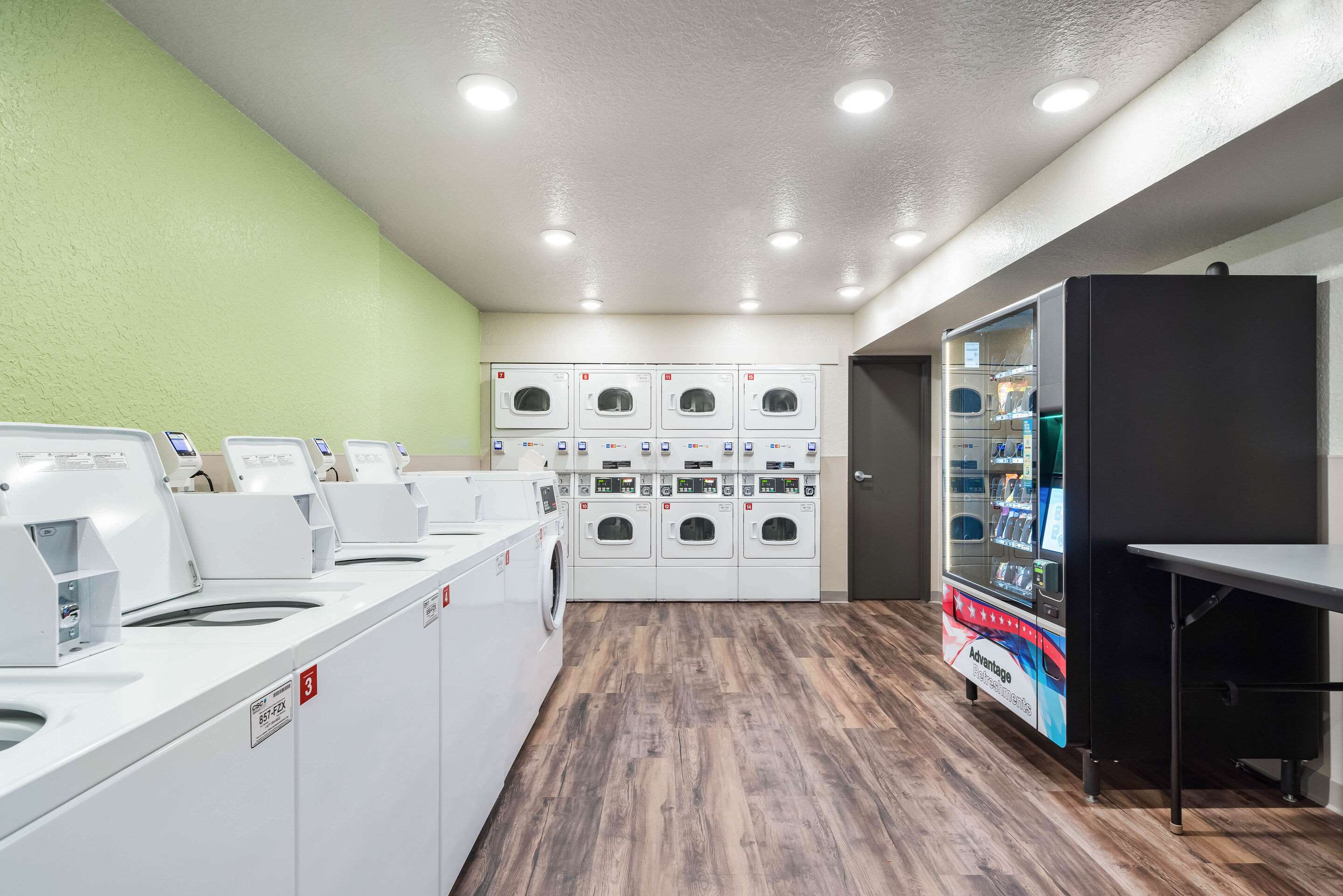 Guest laundry facilities