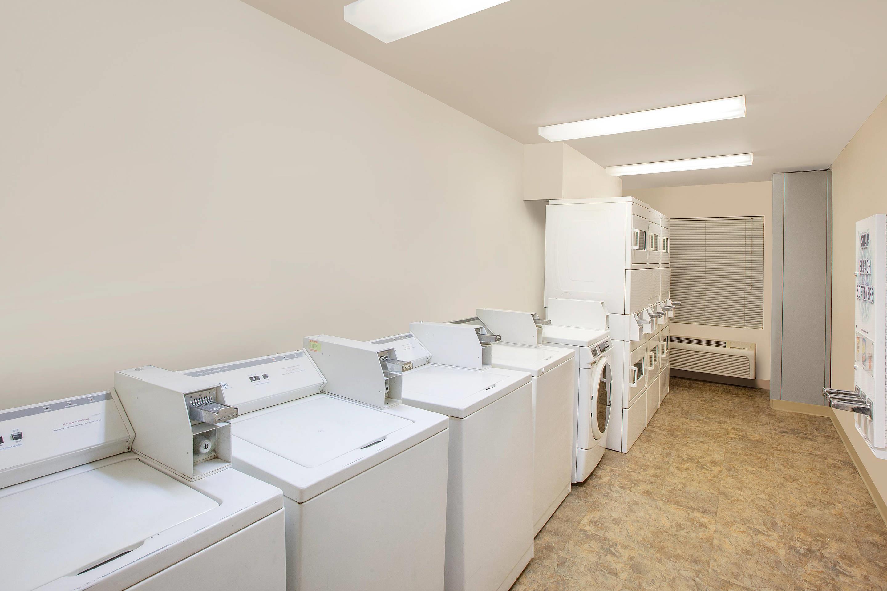 Guest laundry facilities