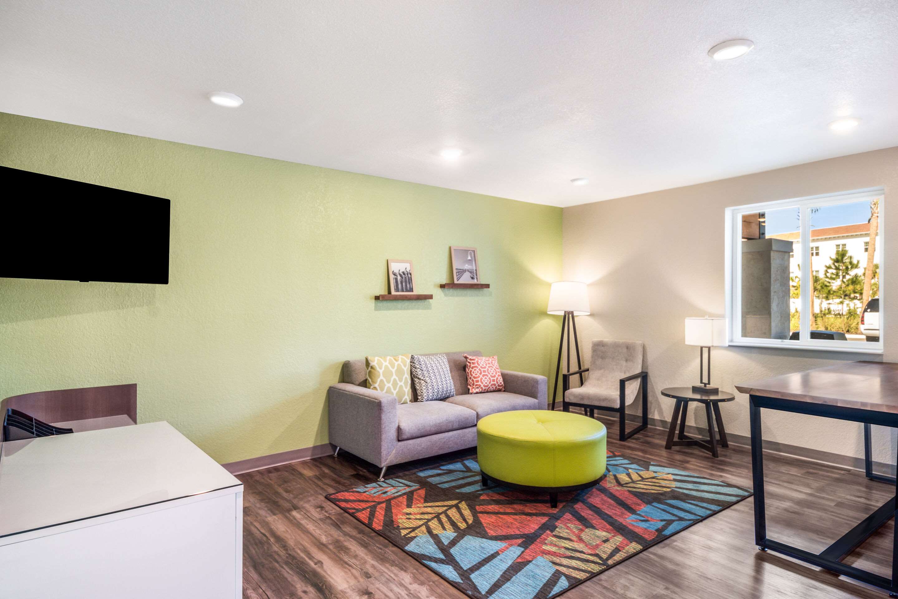 Lobby with sitting area