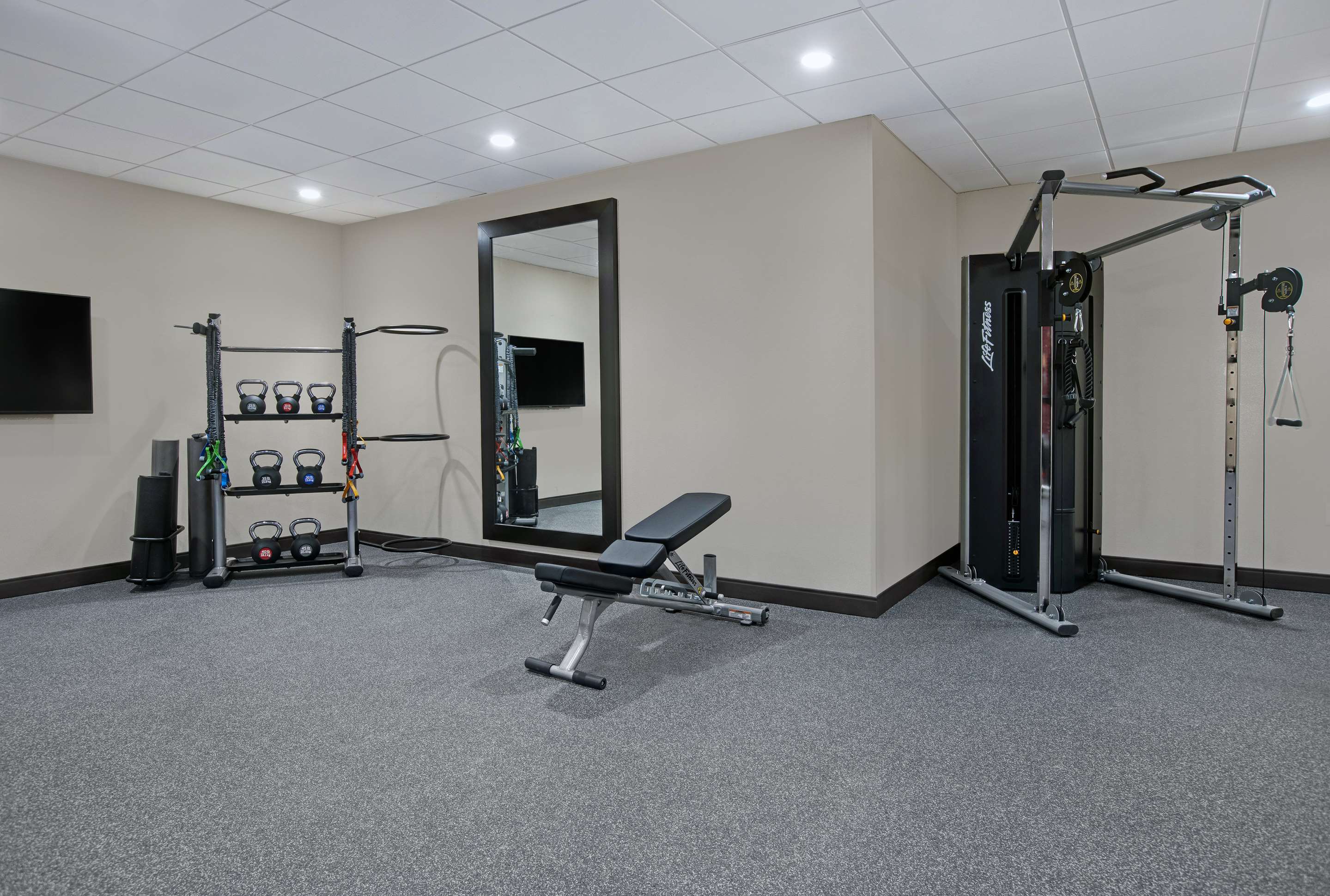 Health club fitness center gym