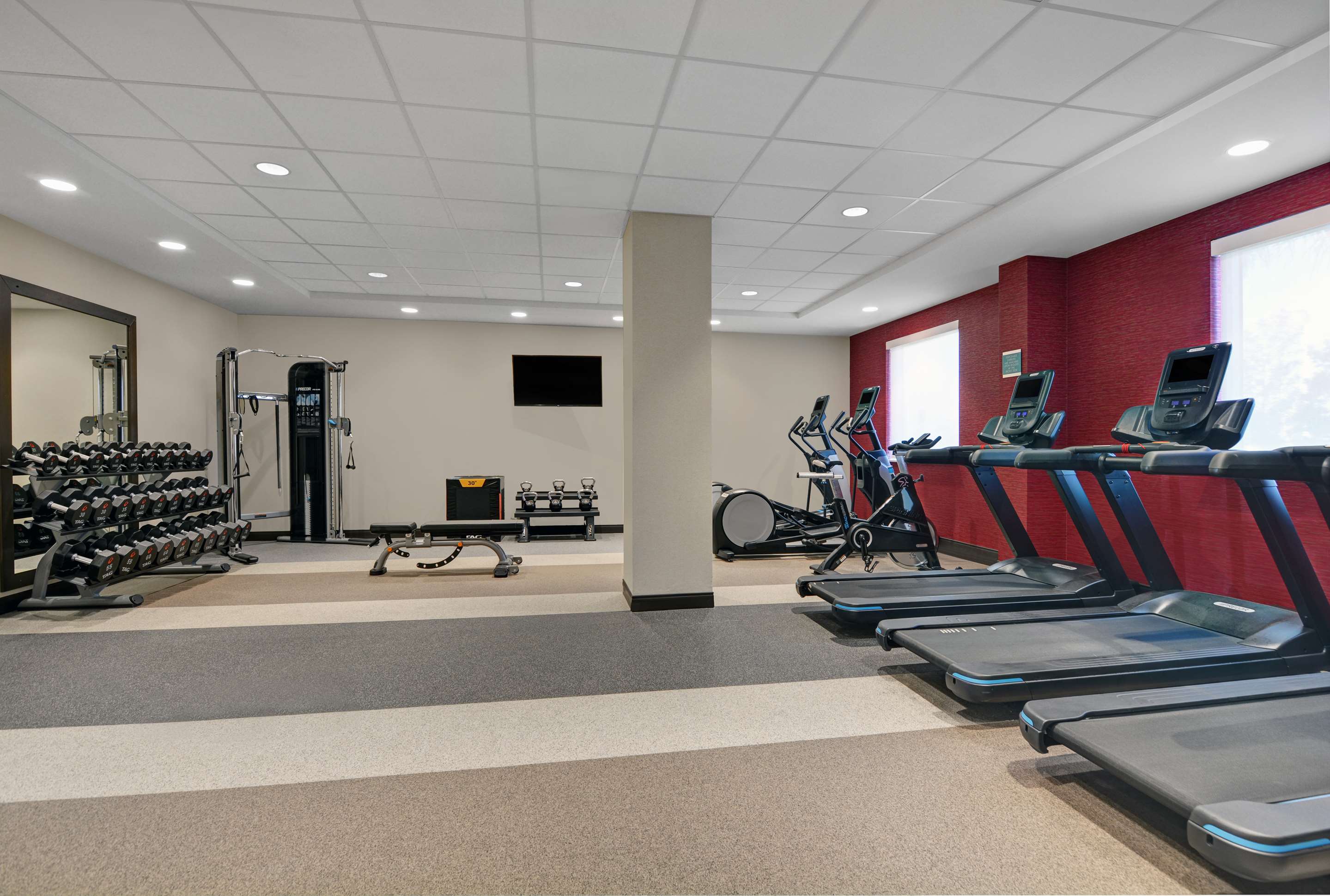 Health club fitness center gym