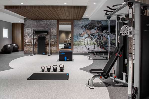 Fitness/ Exercise Room - Hilton Garden Inn Waterfront Camden