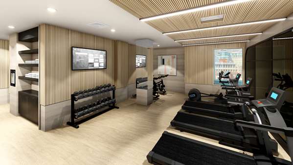 Fitness/ Exercise Room - Vogue Hotel Downtown Montreal