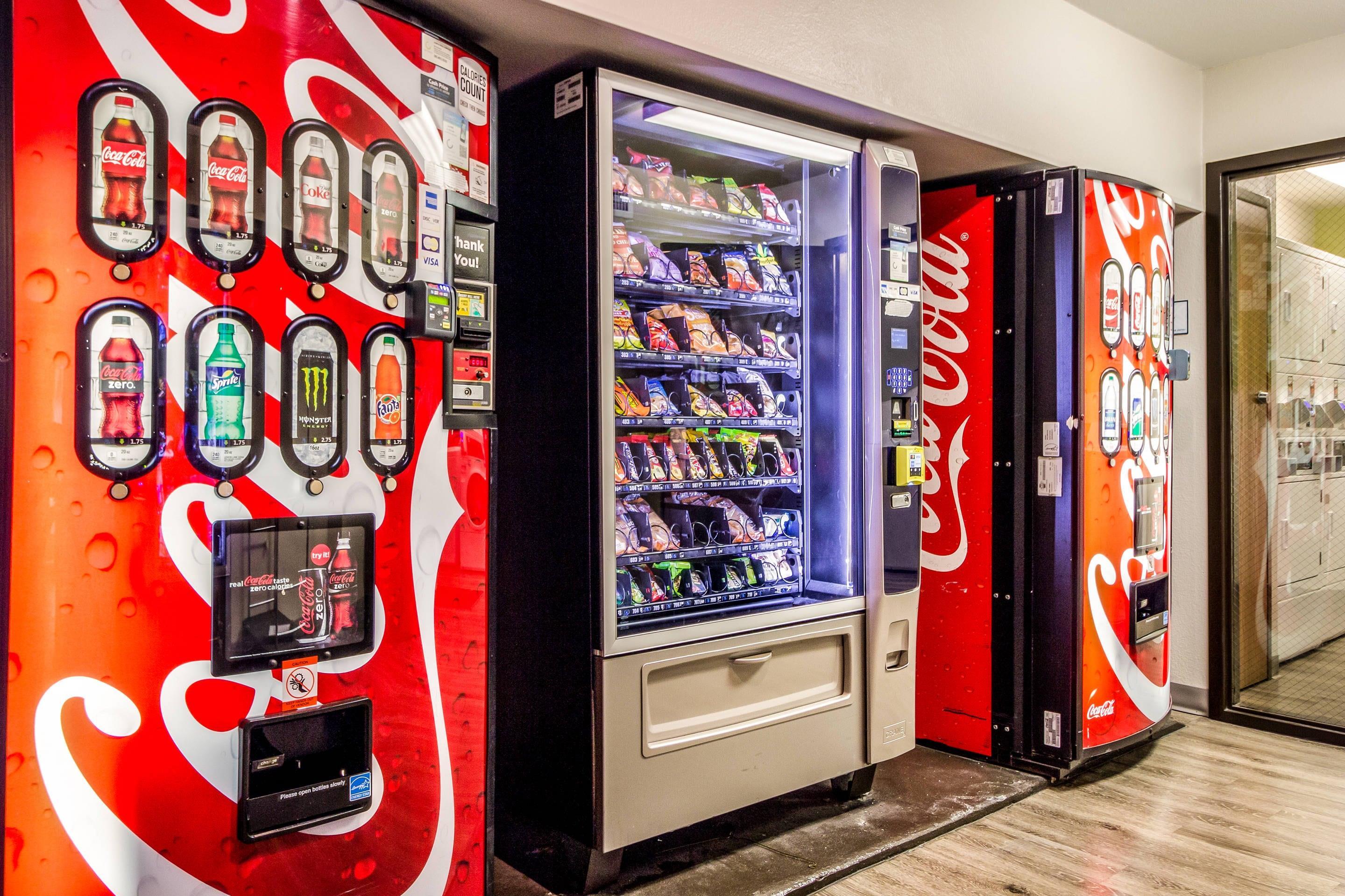 Hotel vending area