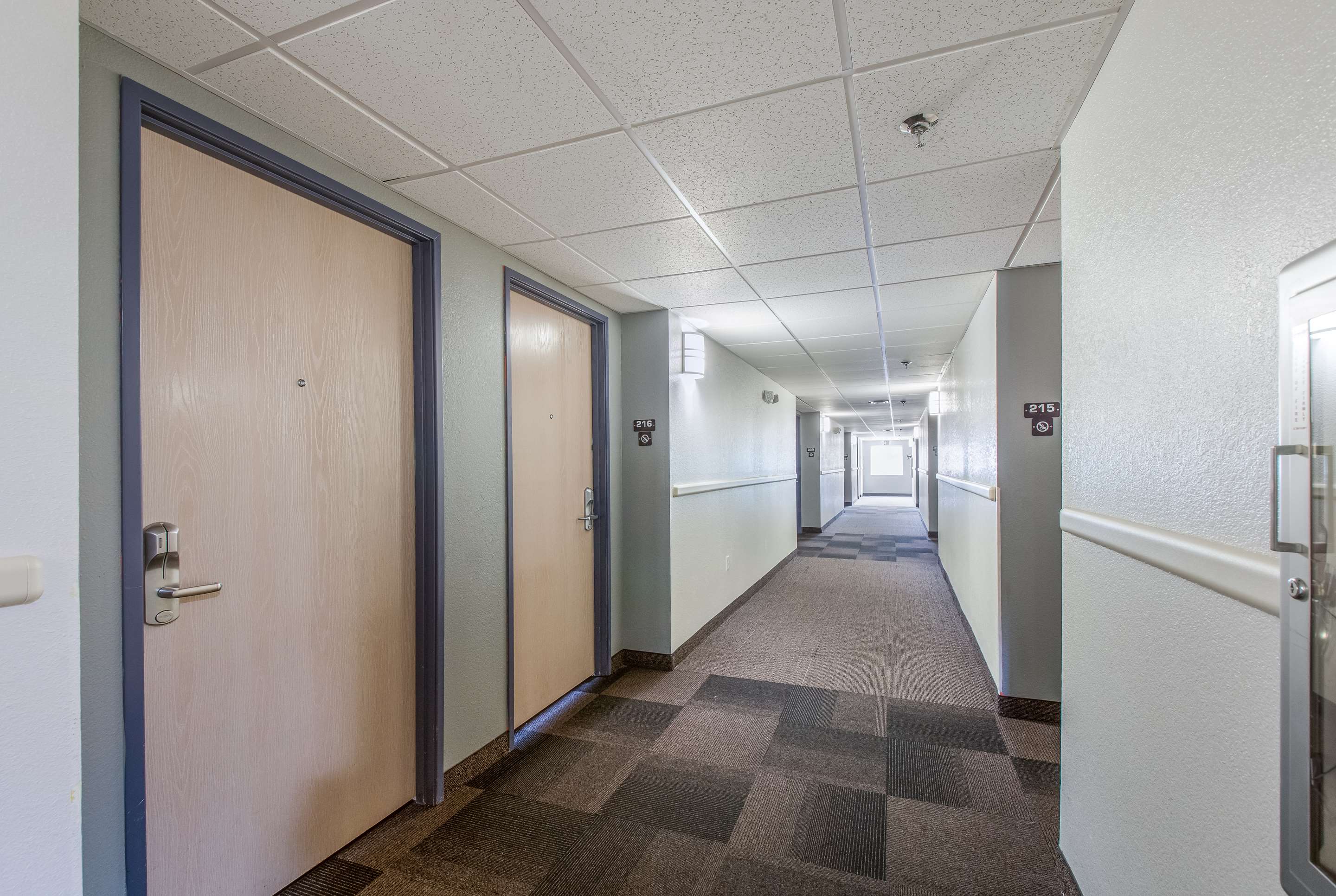 Hallway | Americas Best Value Inn-Knoxville East