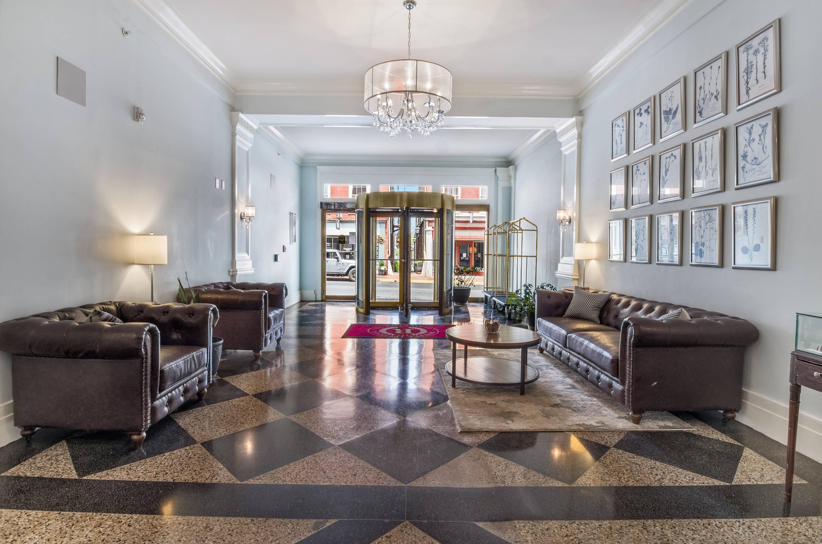 Hotel lobby | The Gin Hotel, Ascend Hotel Collection