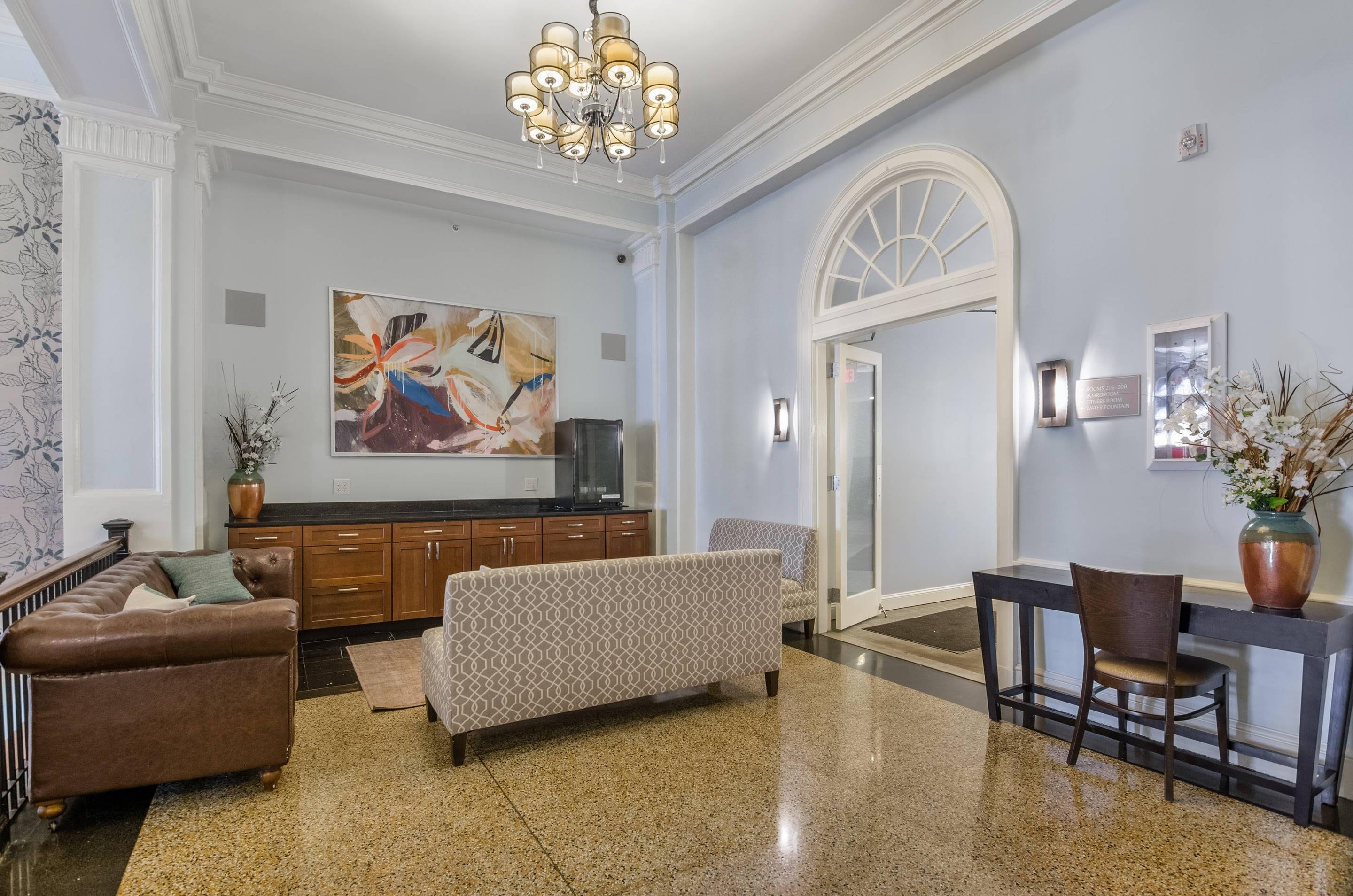 Hotel seating area | The Gin Hotel, Ascend Hotel Collection