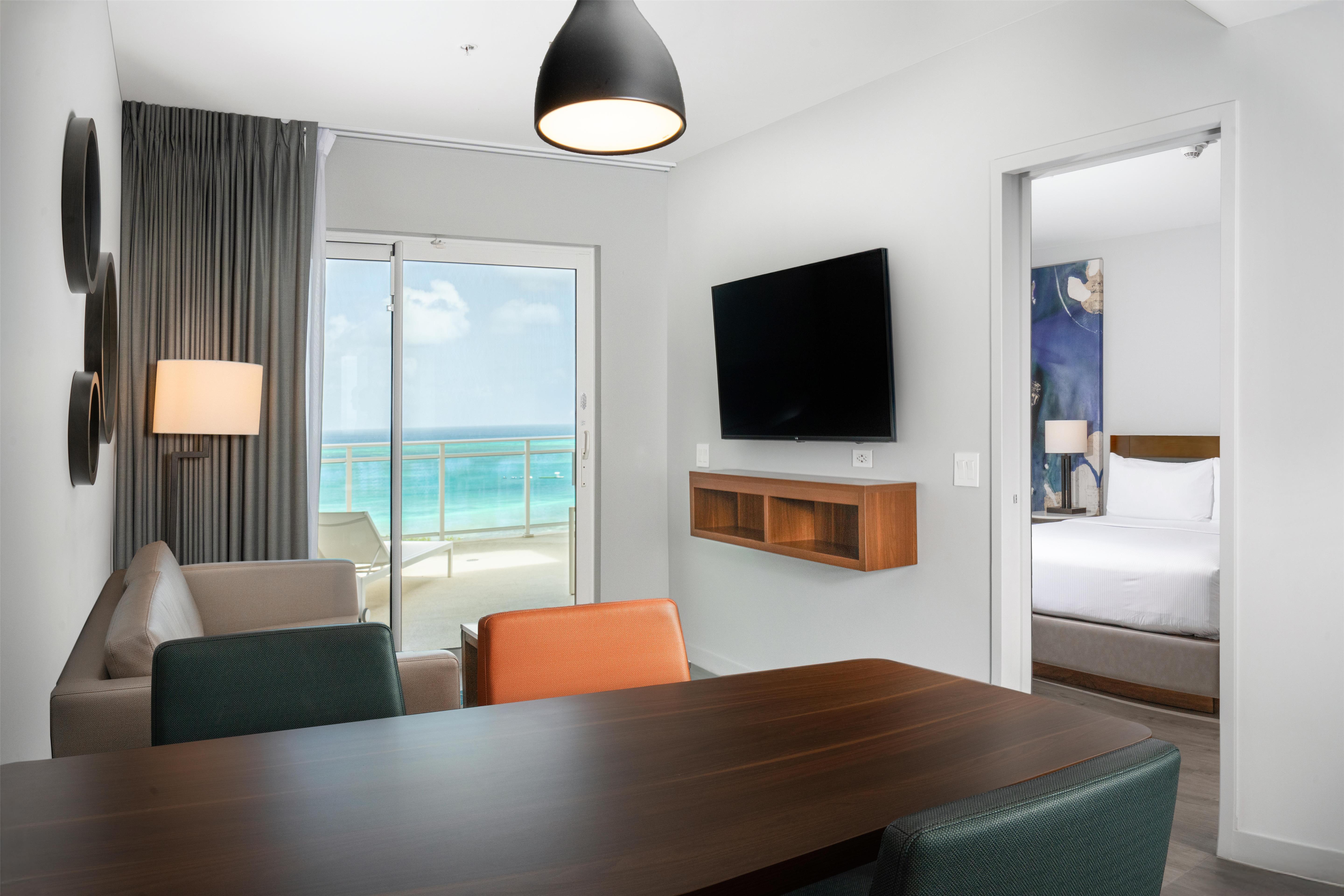 Embassy Suites by Hilton Aruba Resort Room Type - 2QN BDR STE OCN VW BALCONY