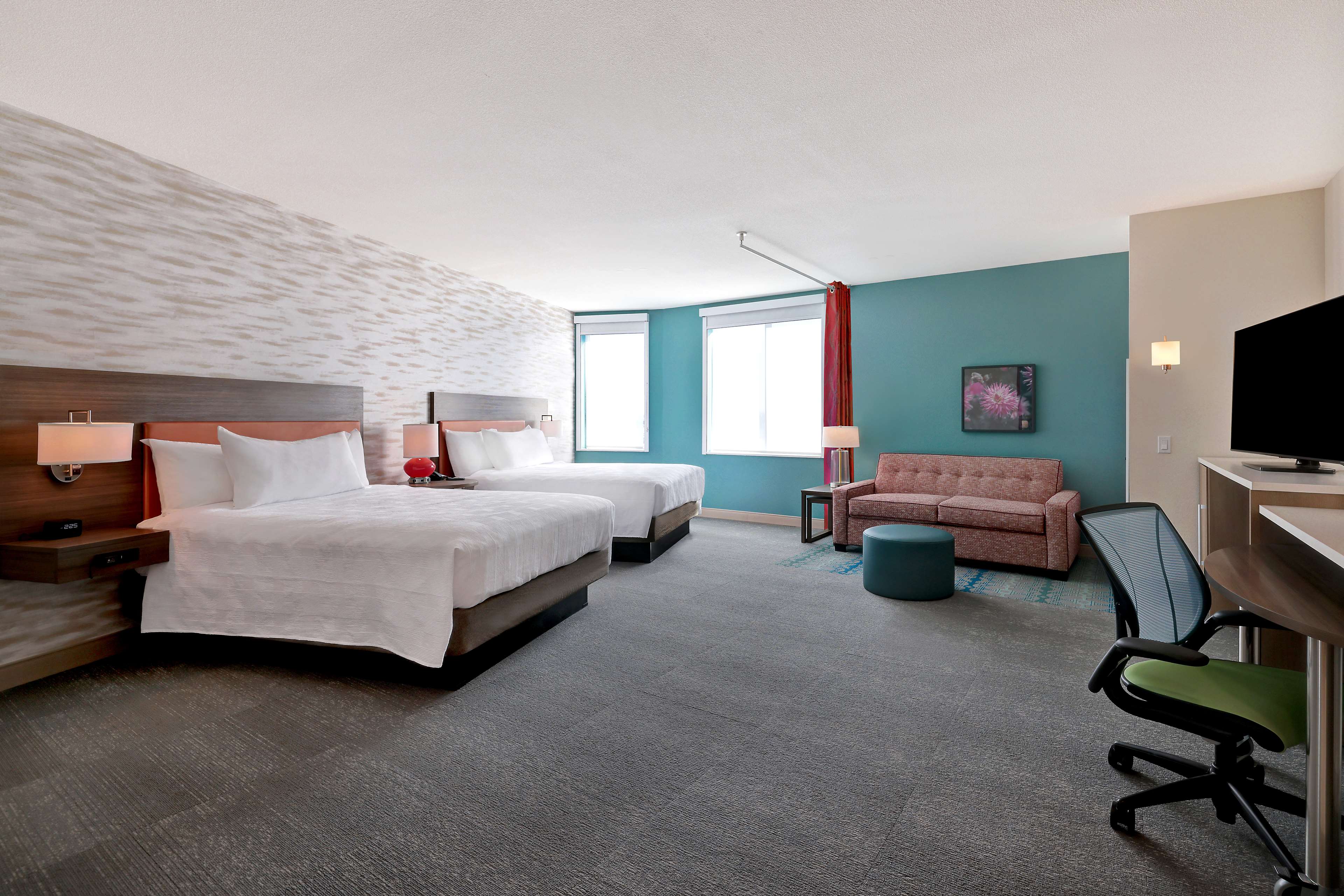 Home2 Suites by Hilton Turlock, CA Room Type - 2 QN BEDS STUDIO NONSMOK