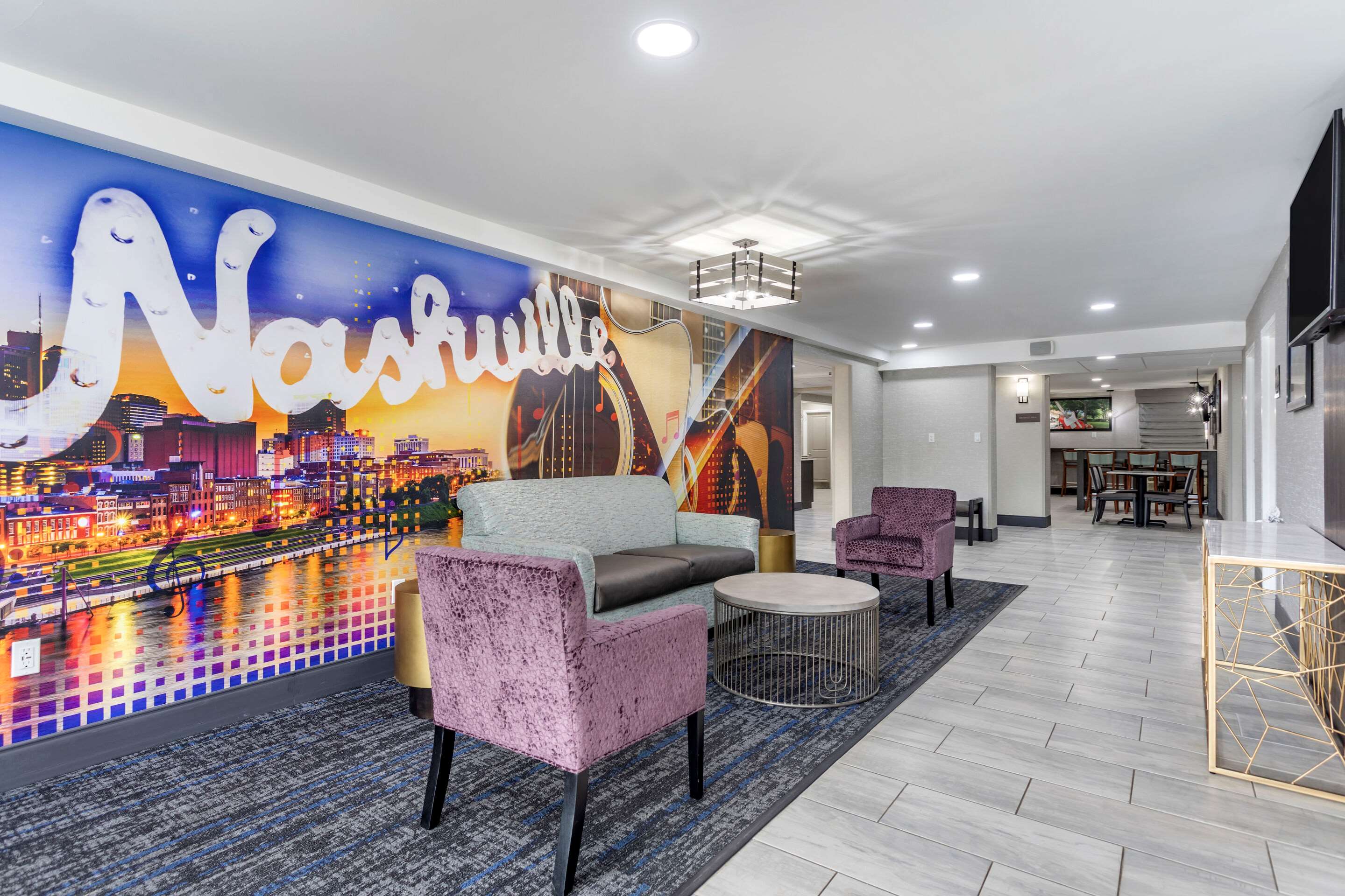 Hotel lobby