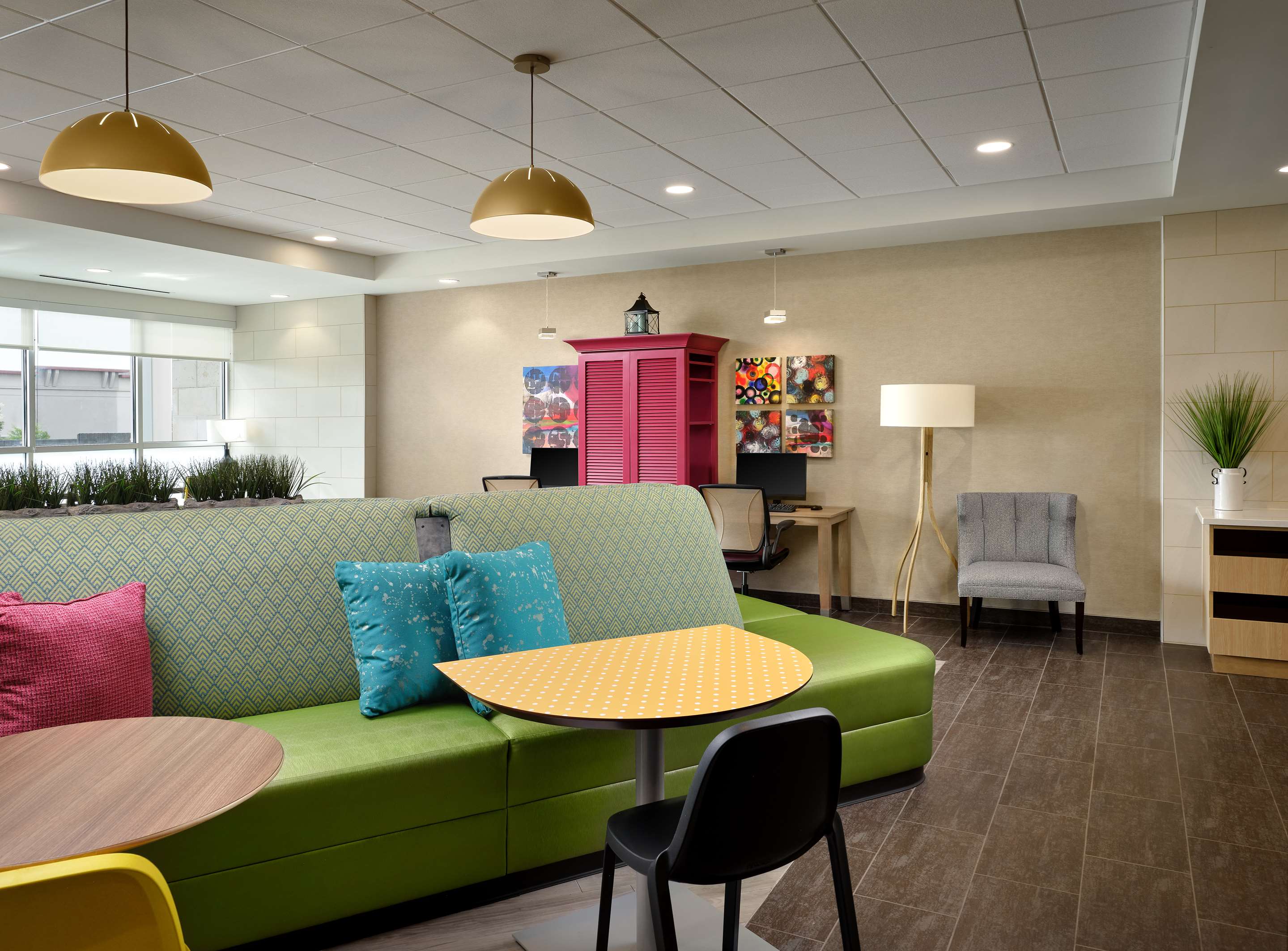 Lobby | Home2 Suites By Hilton Fishers Indianapolis Northeast