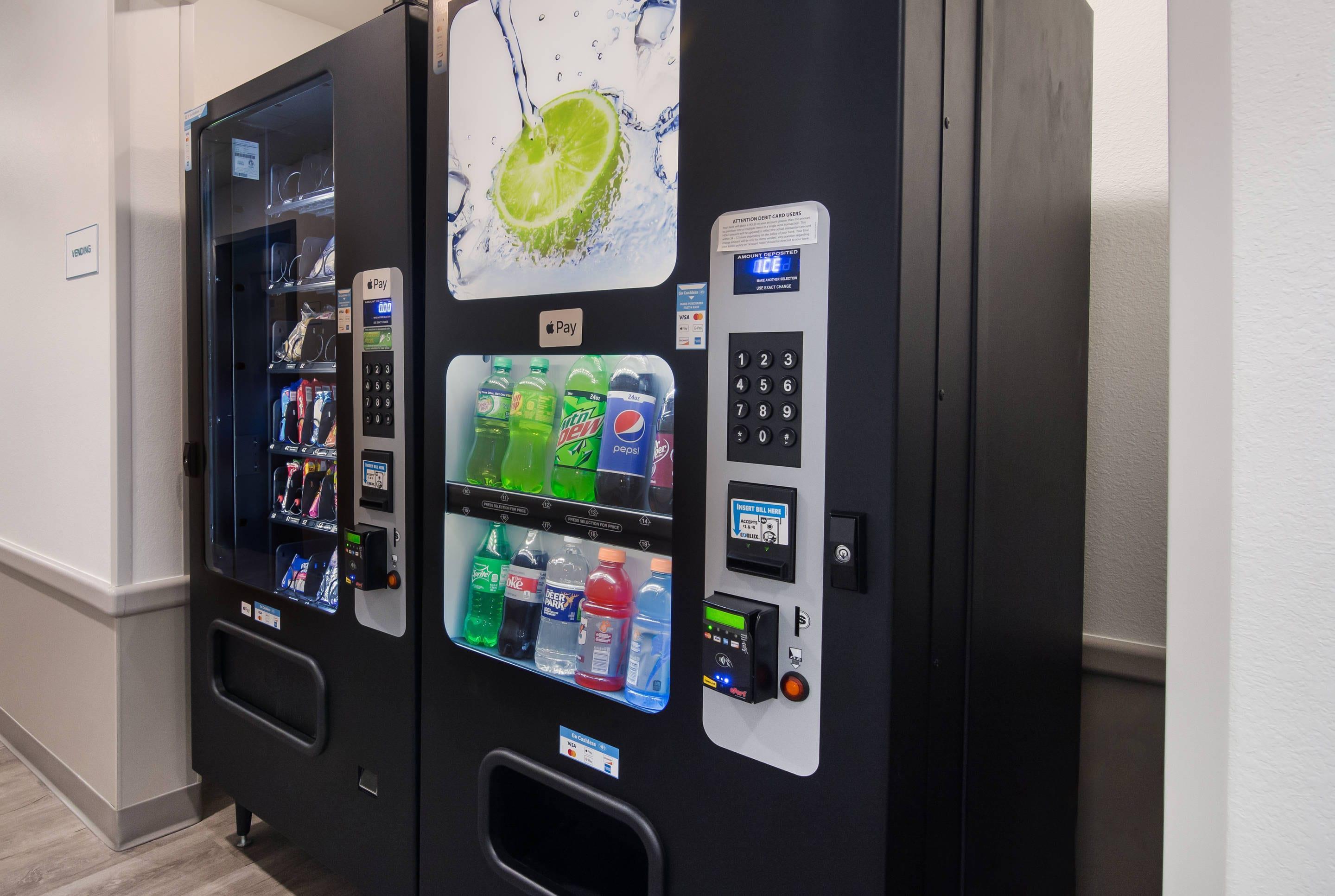 Hotel vending area | WoodSpring Suites Fort Mill