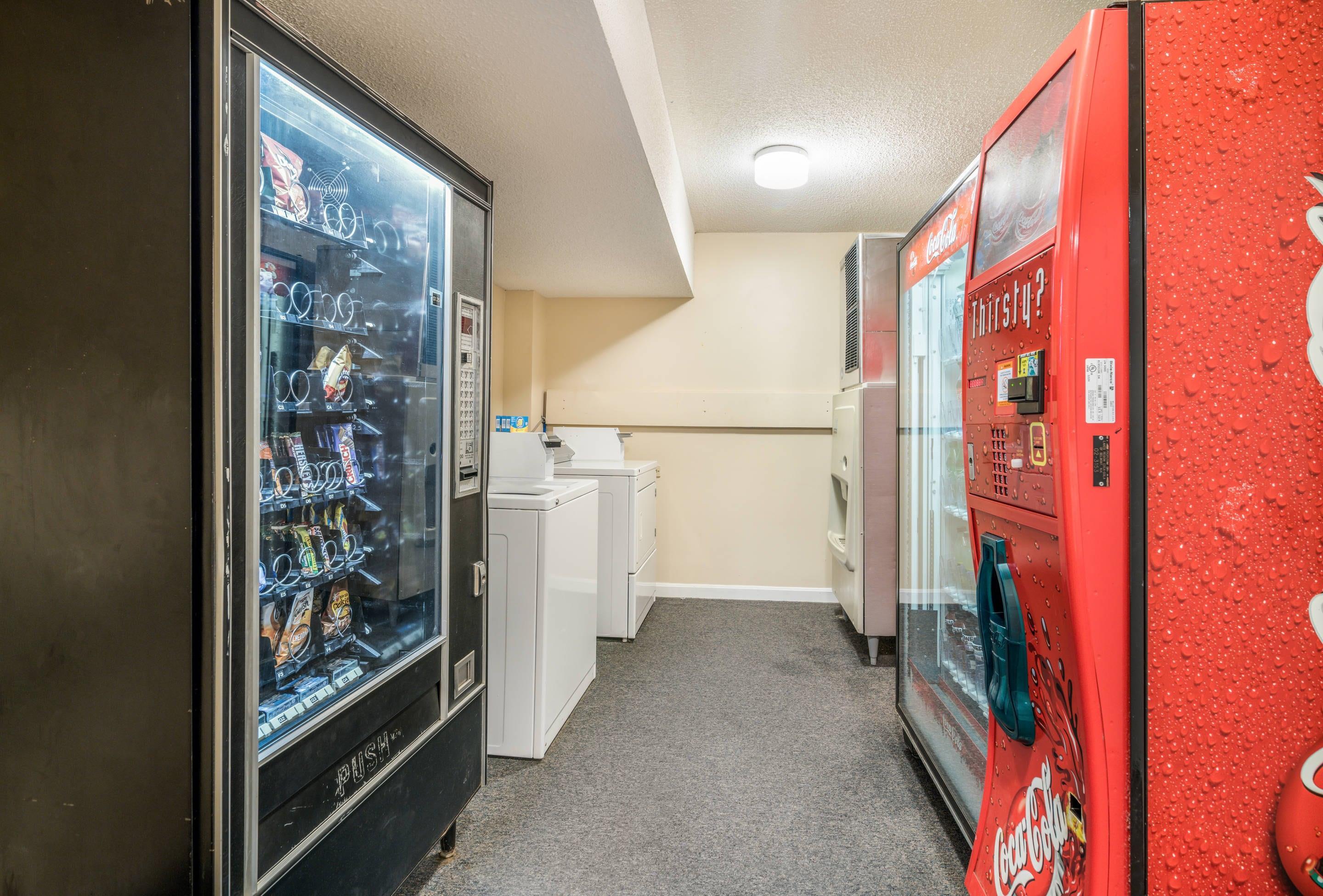 Hotel vending area