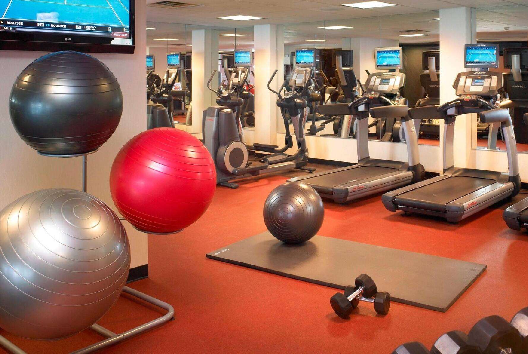 Health club fitness center gym