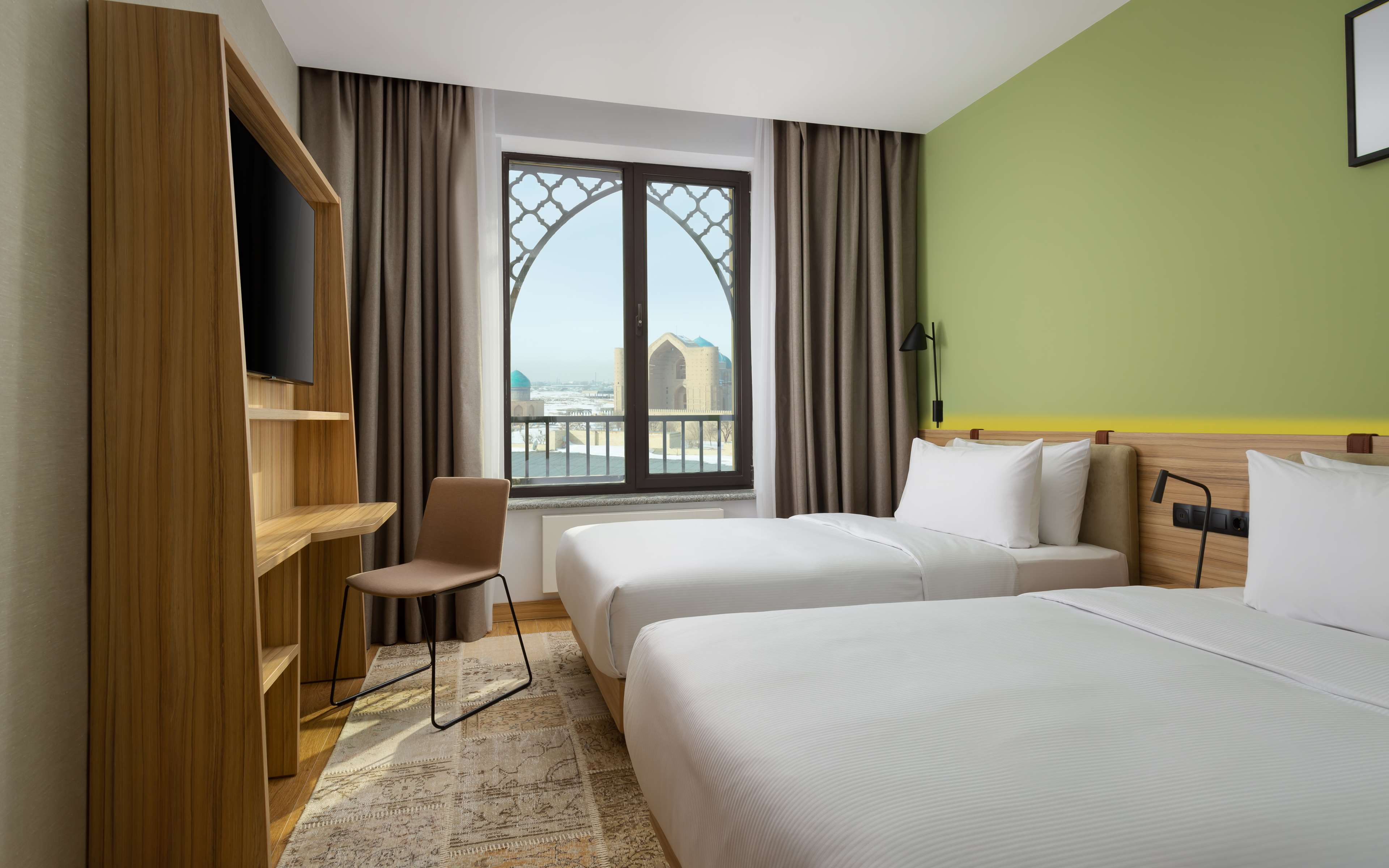 Hampton by Hilton Turkestan Room Type - TWIN ROOM