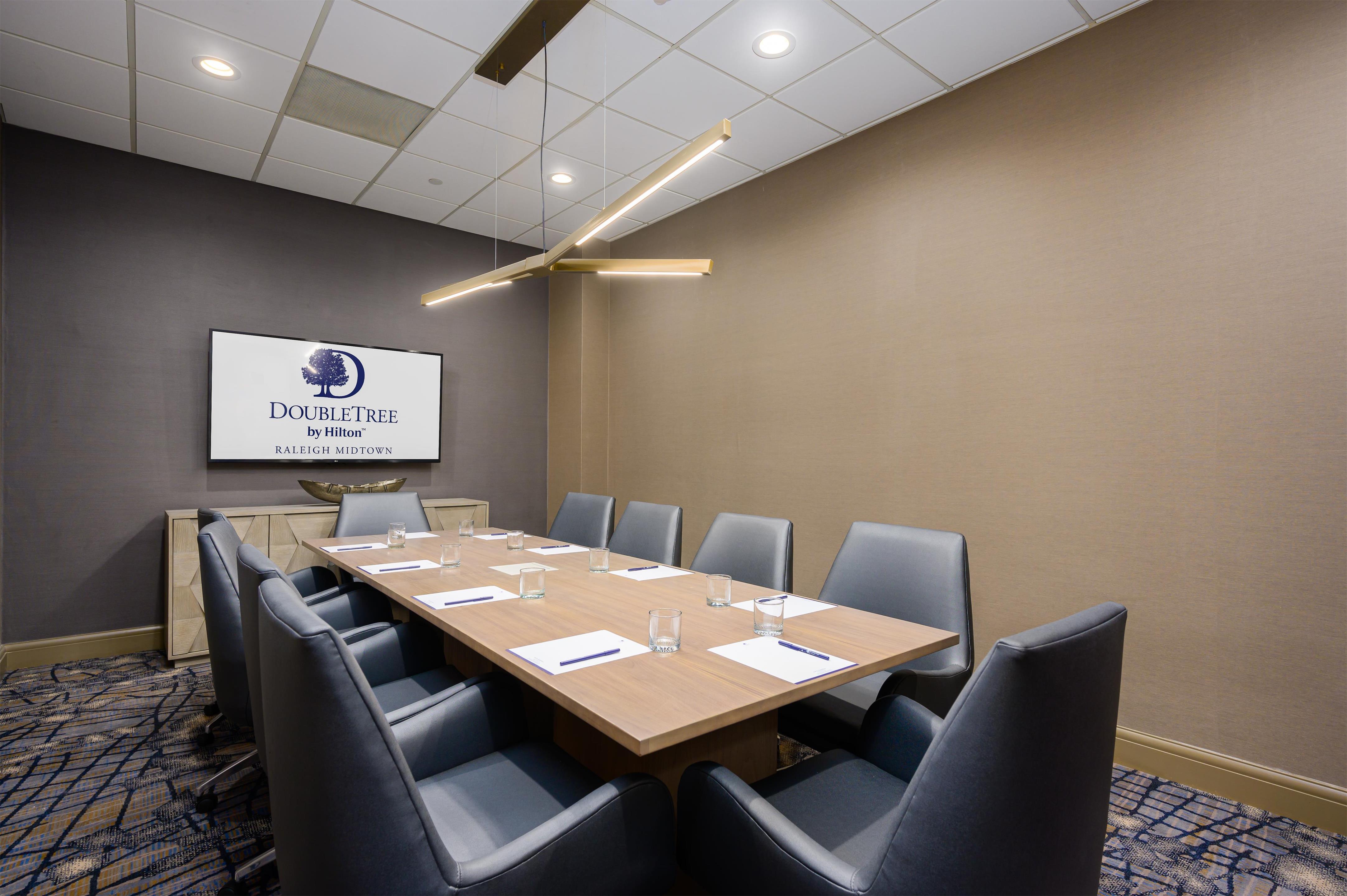 Meeting Room | DoubleTree by Hilton Raleigh Midtown, NC