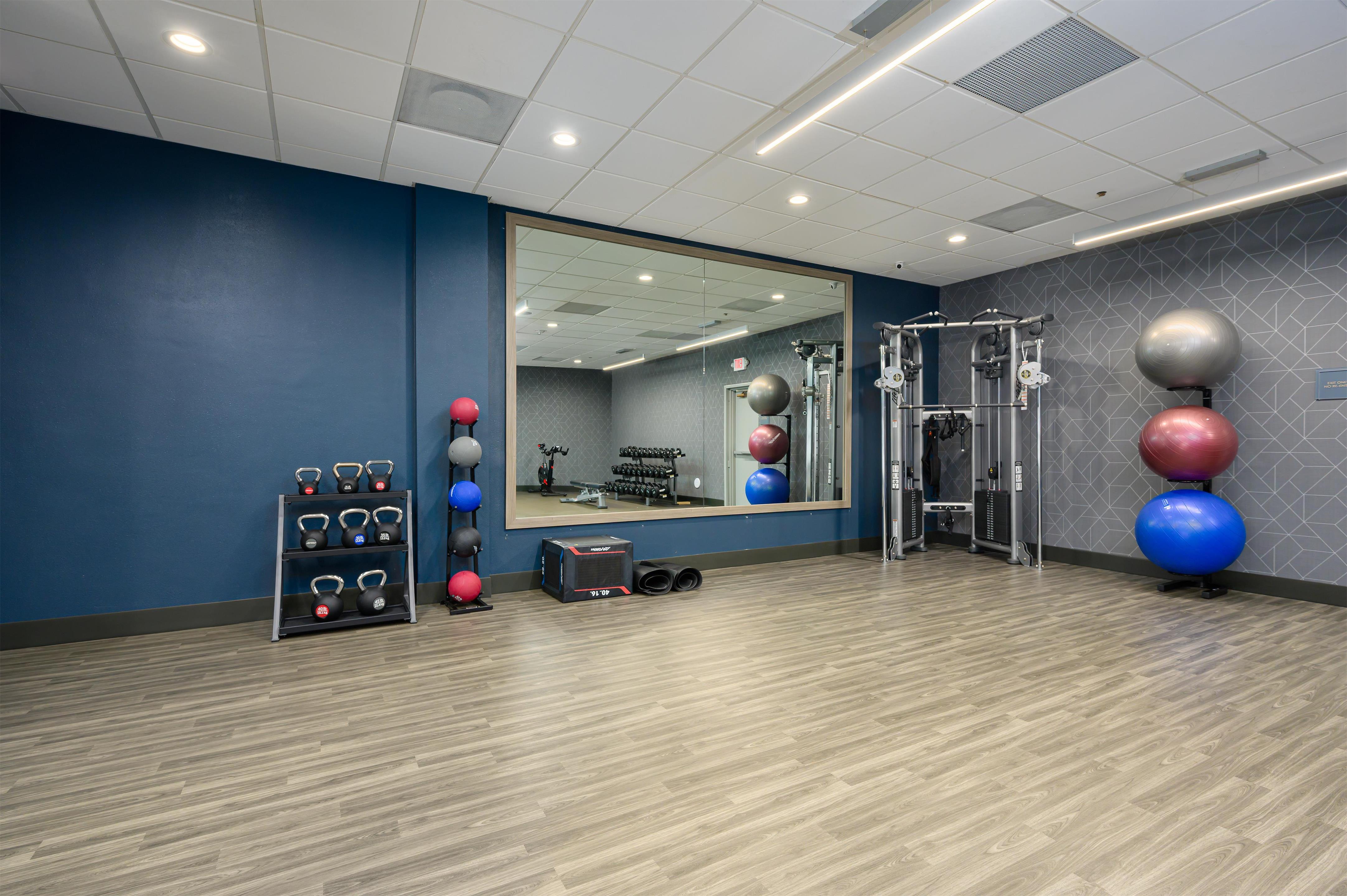 Health club fitness center gym | DoubleTree by Hilton Raleigh Midtown, NC