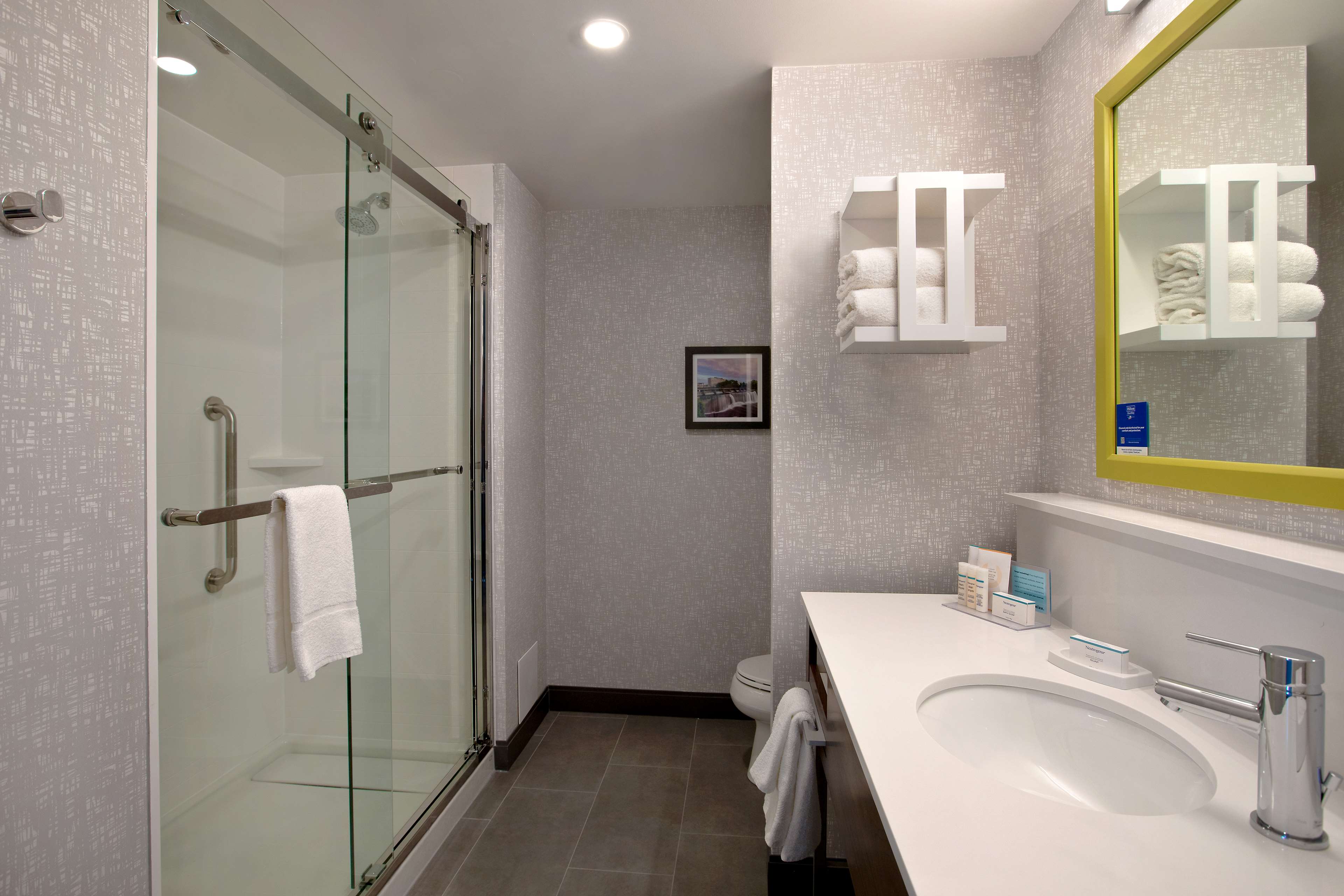 Hampton Inn & Suites Ottawa West, Ontario, Canada Room Type - 1 KING W FRIDGE MICROWAVE