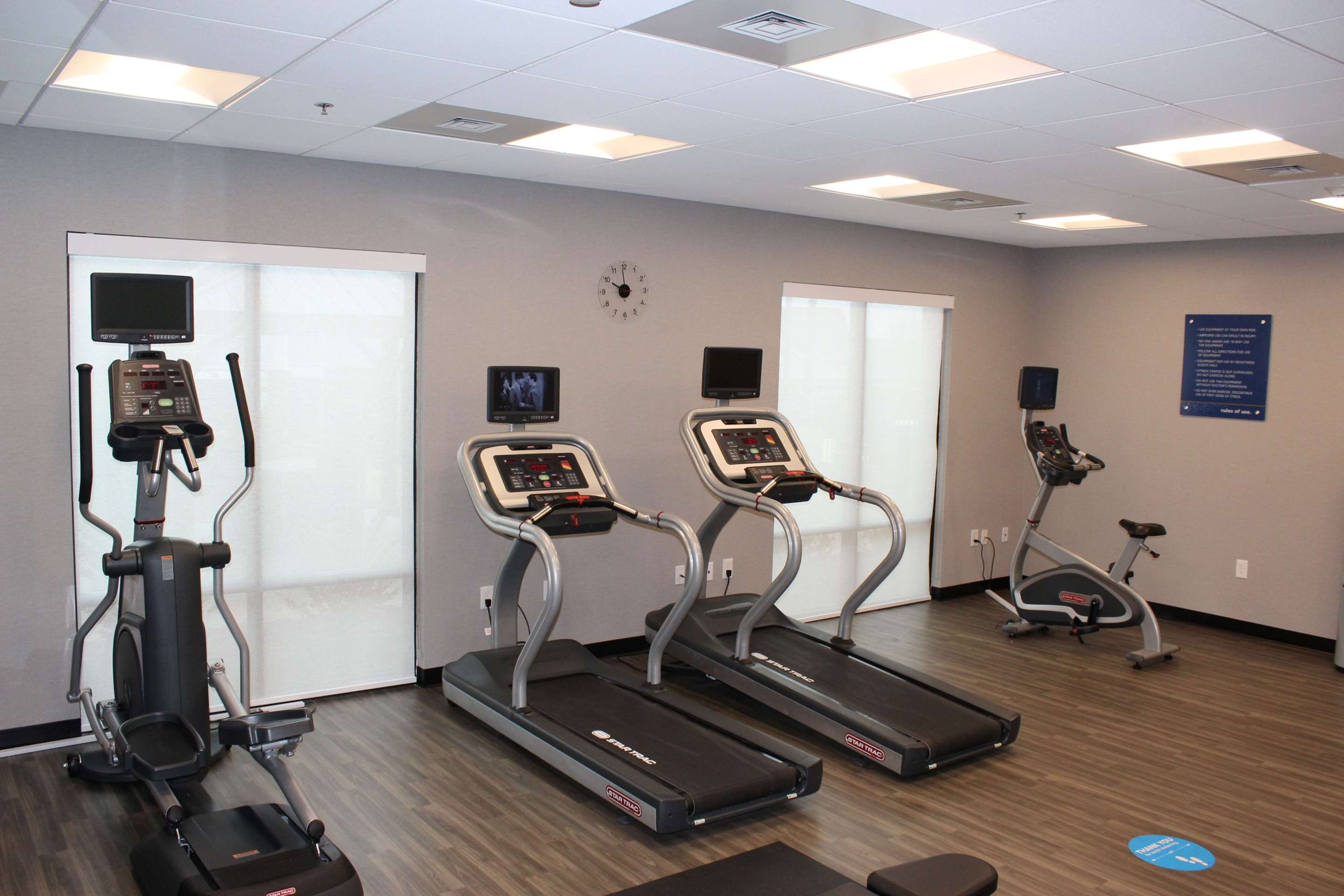 Health club fitness center gym | Hampton Inn Lexington