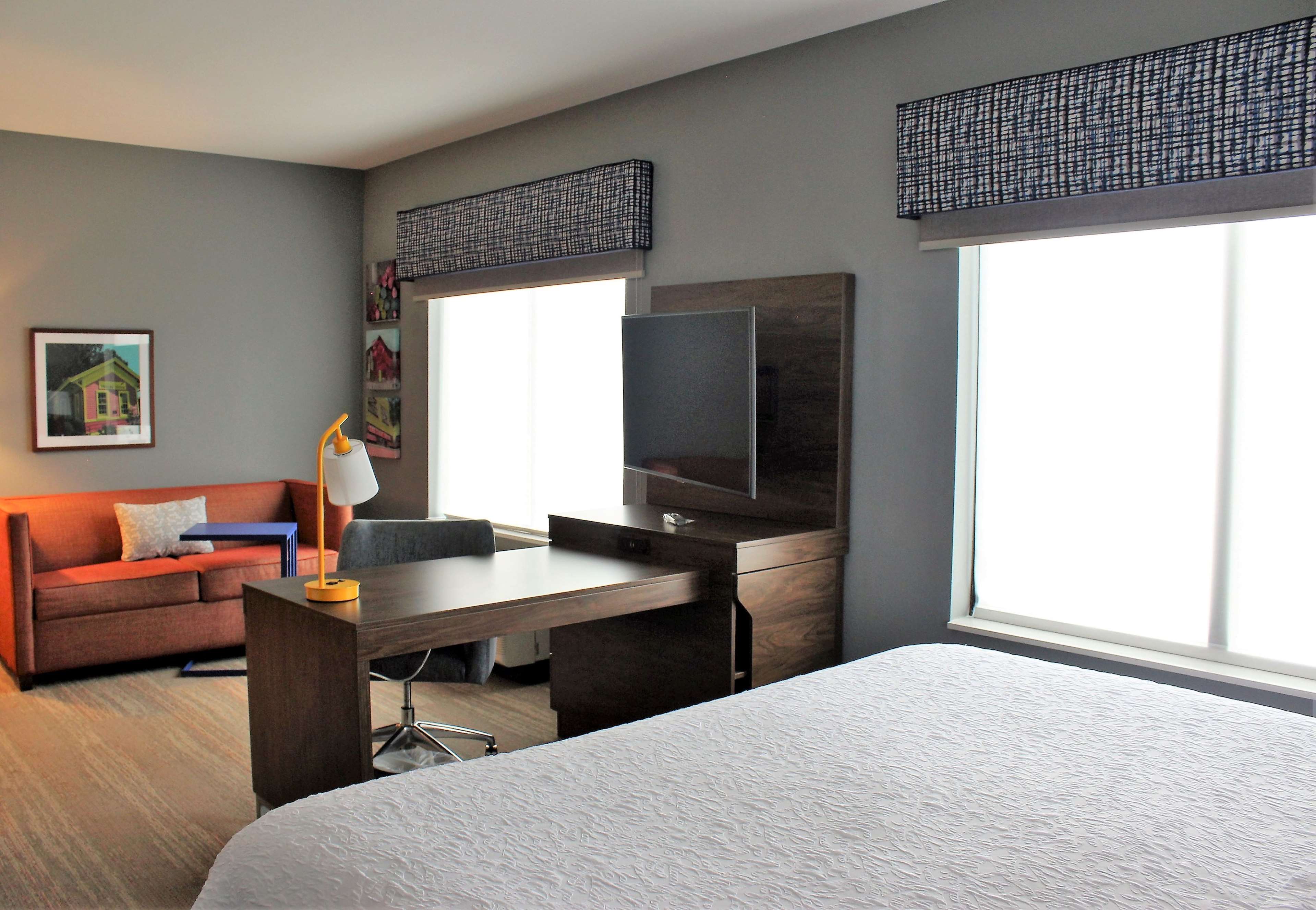Hampton Inn Lexington NC Room Type - 1KN STDO MIC FRIDG WTBR NS