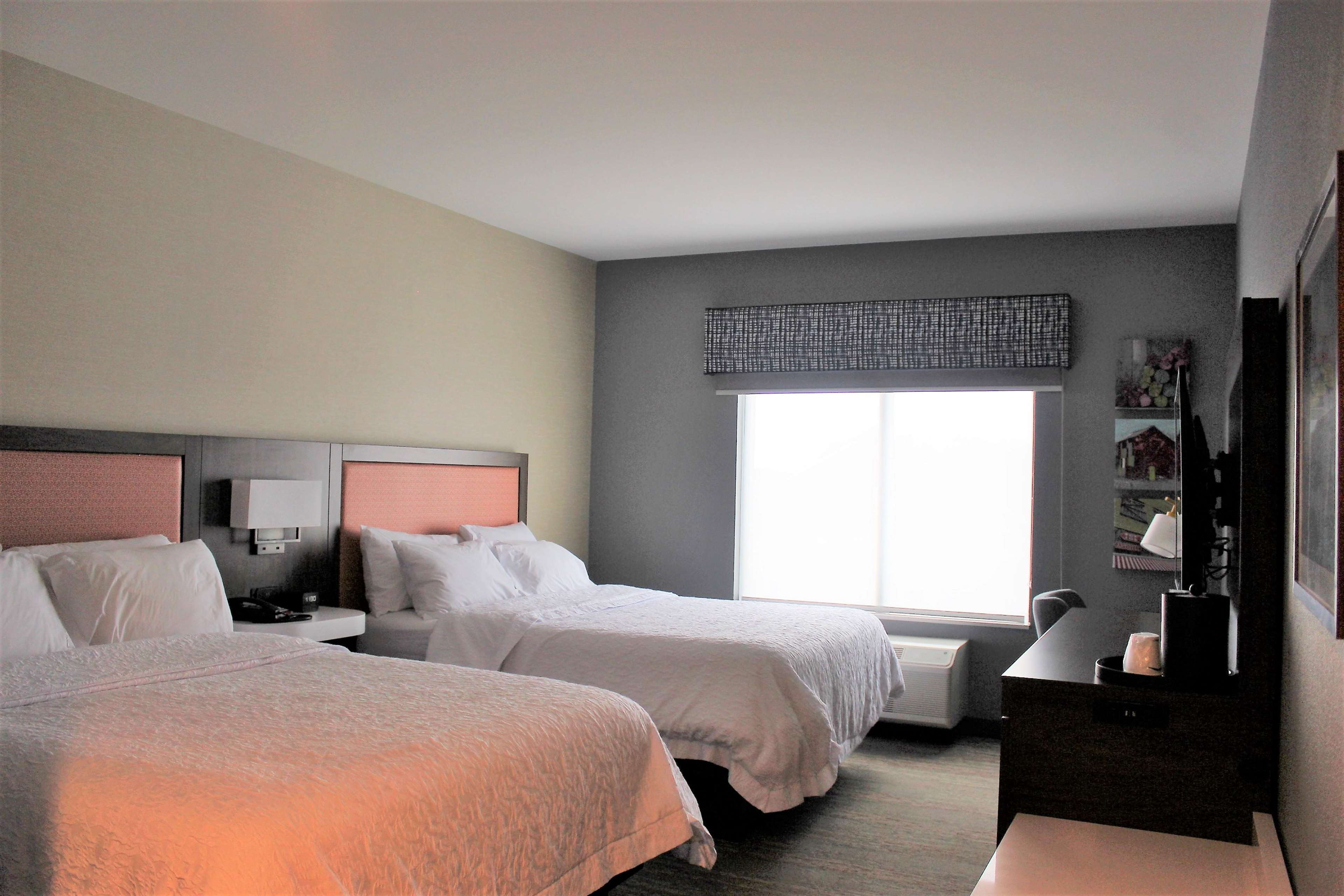 Hampton Inn Lexington NC Room Type - 2 QUEENS W  FRIDGE MICROWV
