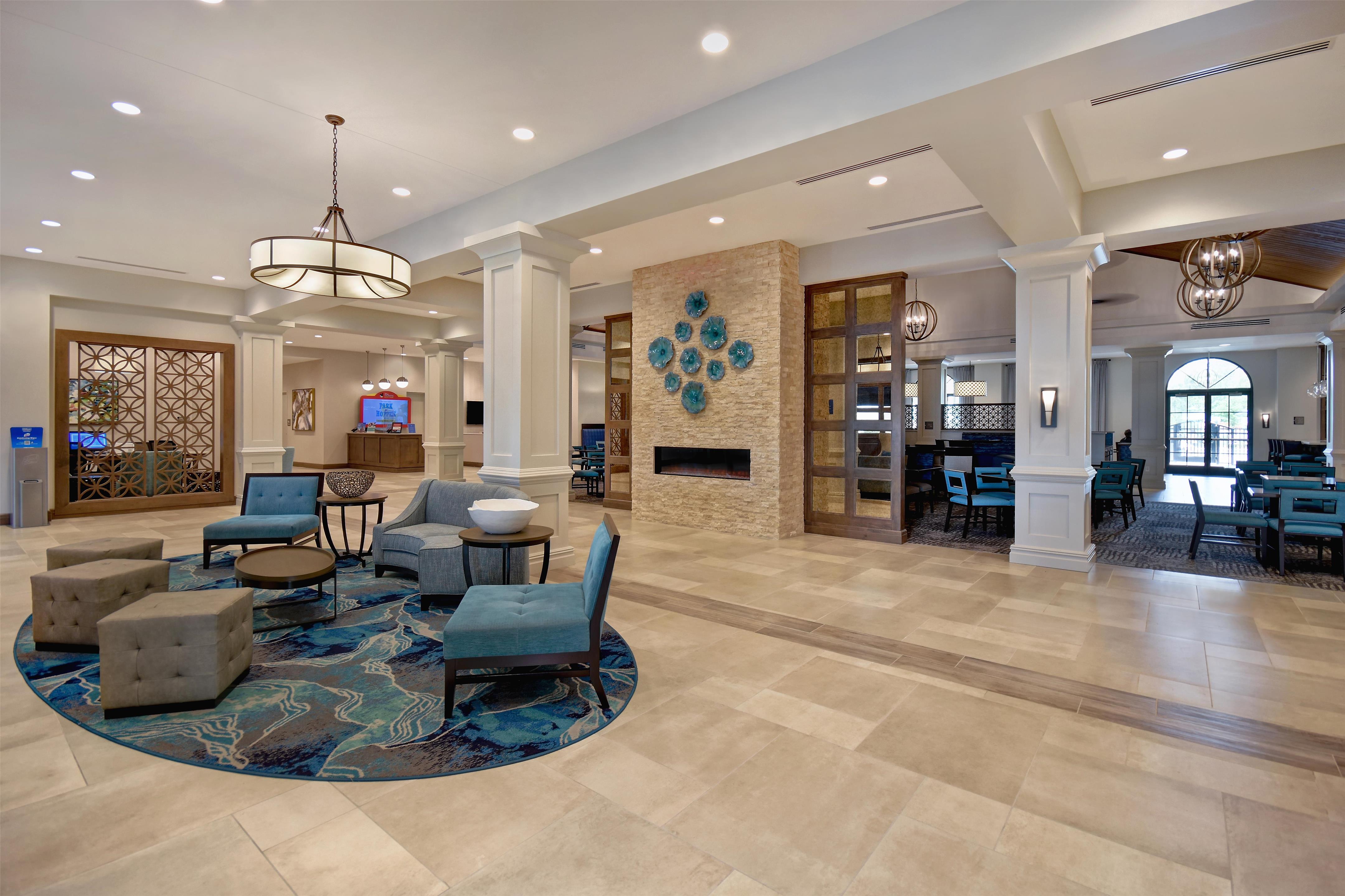 Lobby | Homewood Suites by Hilton Orlando at Flamingo Crossings