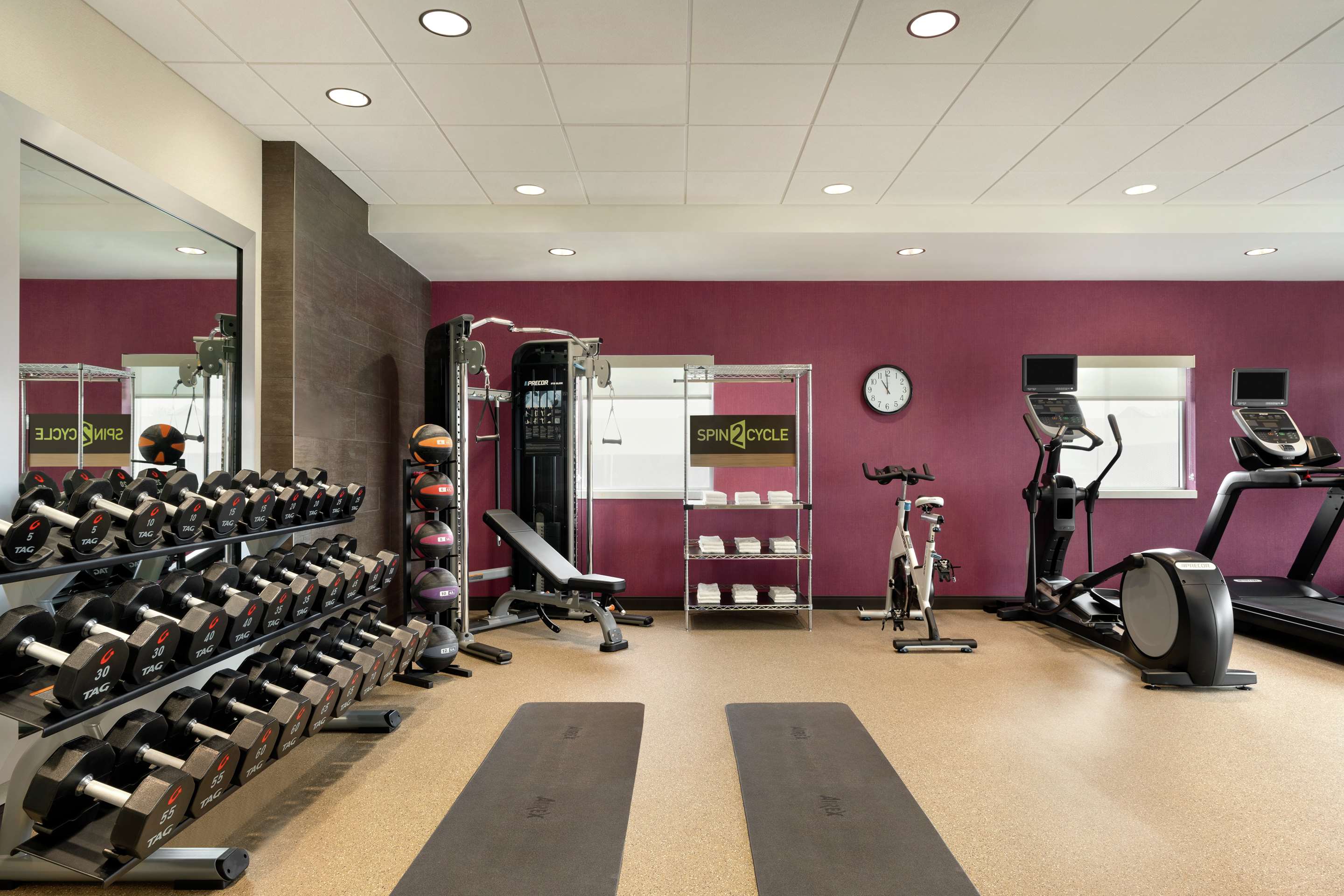 Health club fitness center gym | Home2 Suites by Hilton Martinsburg, WV