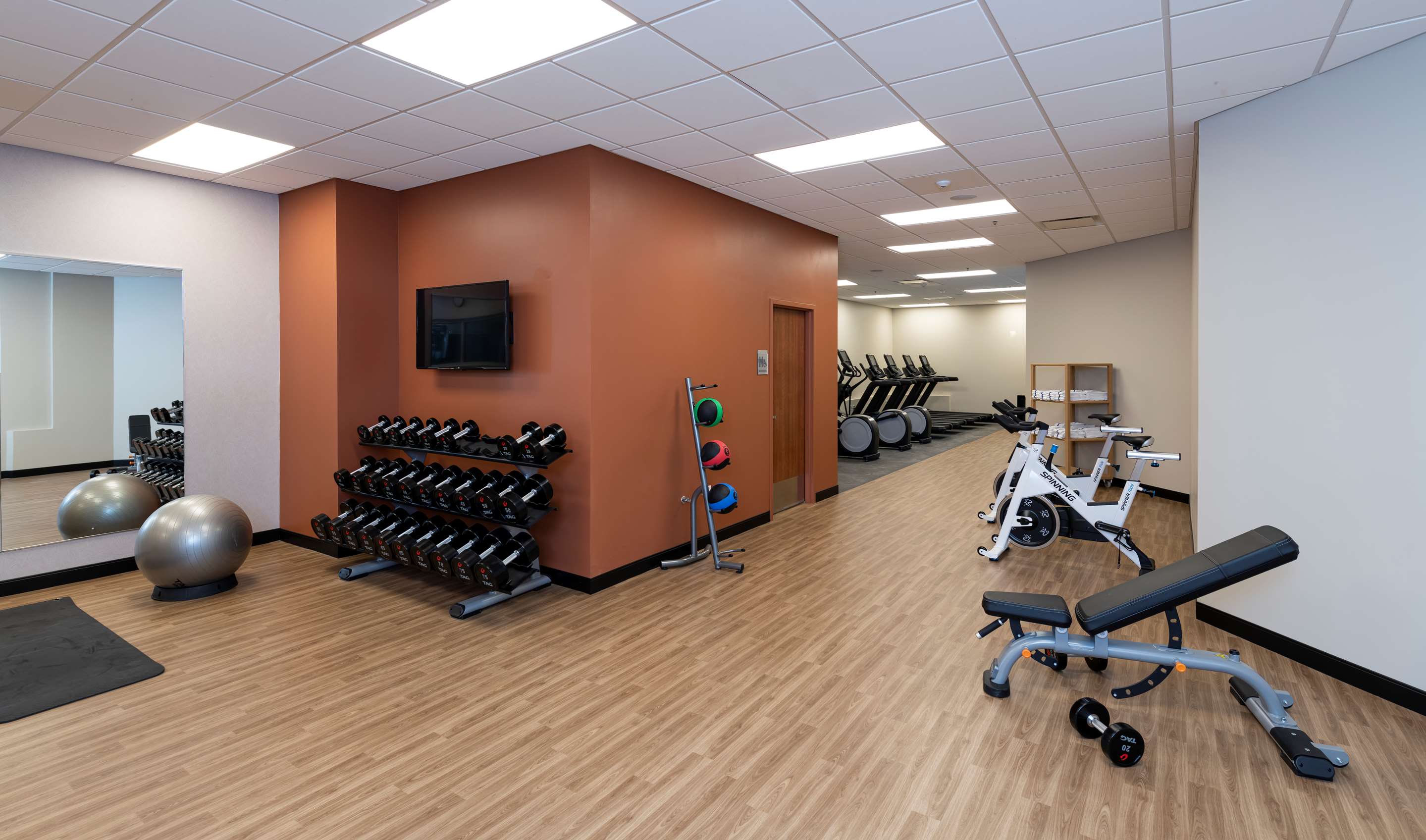 Health club fitness center gym