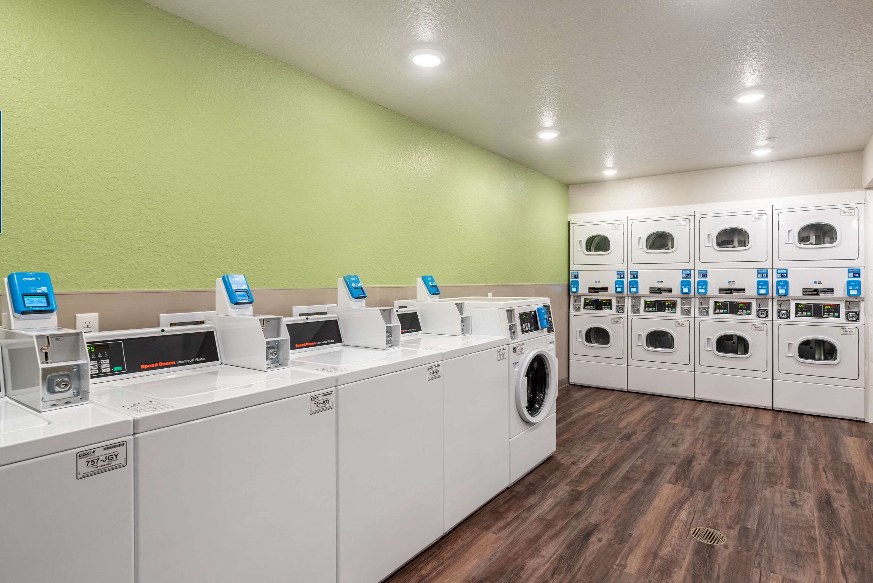 Guest laundry facilities