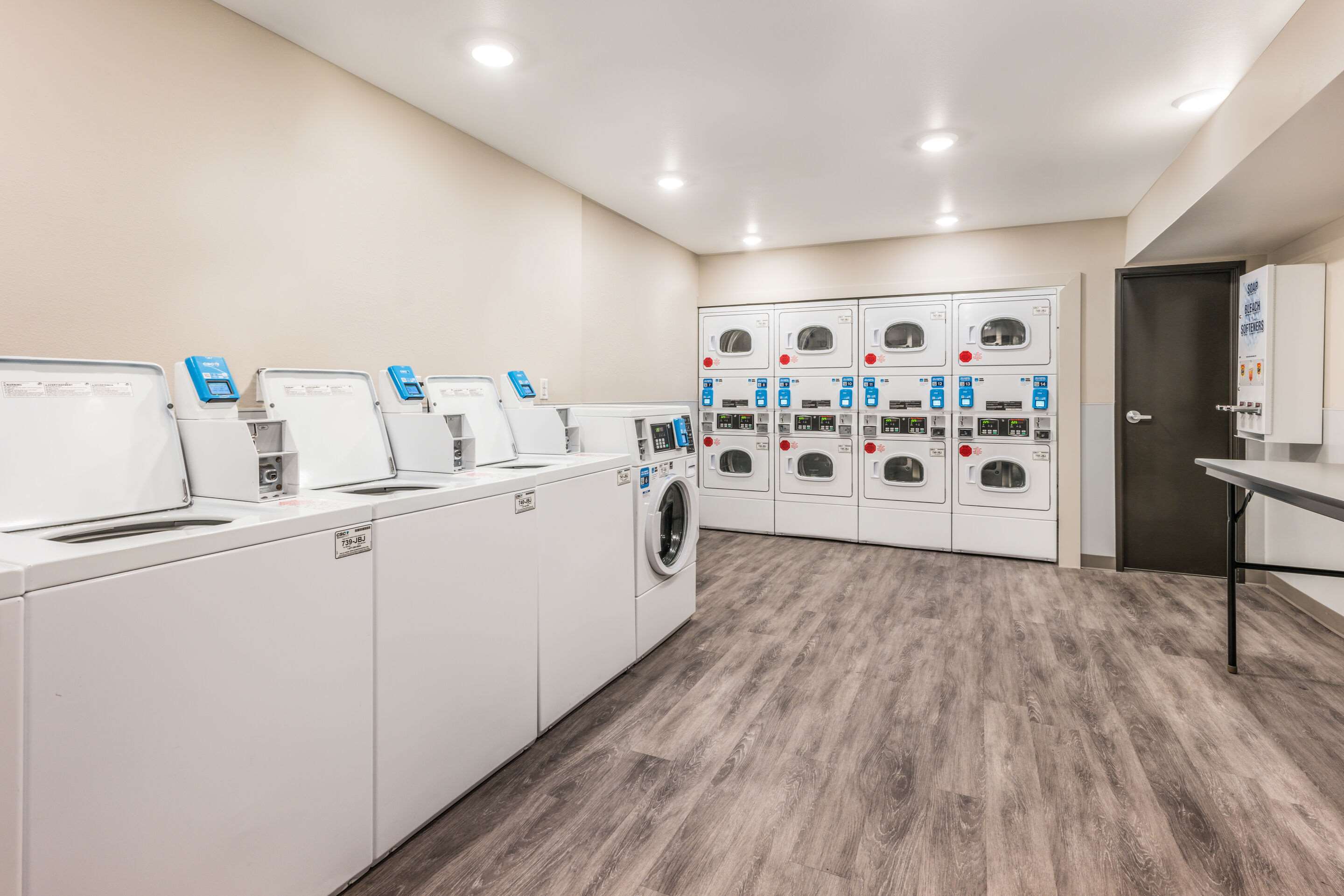 Guest laundry facilities