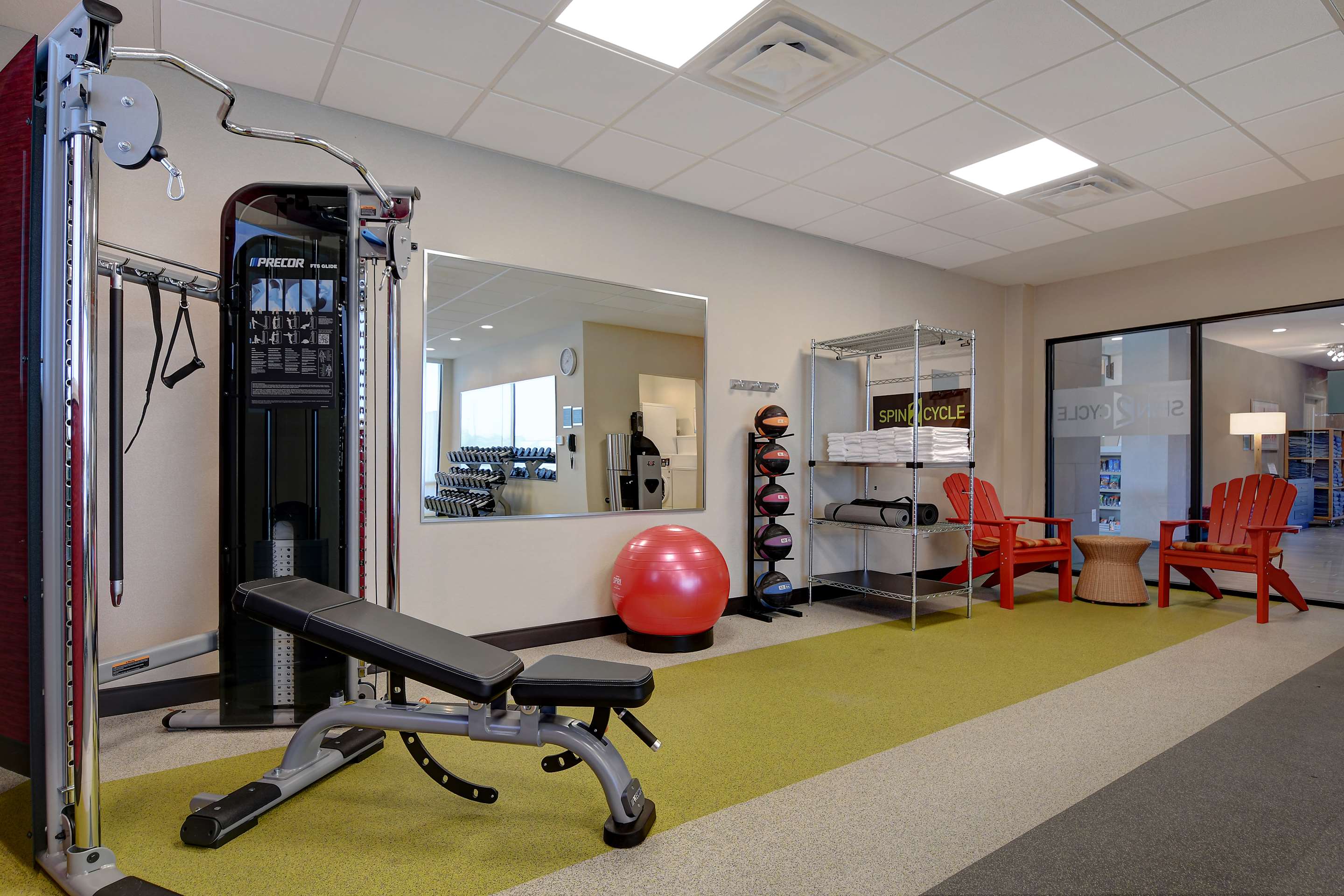 Health club fitness center gym