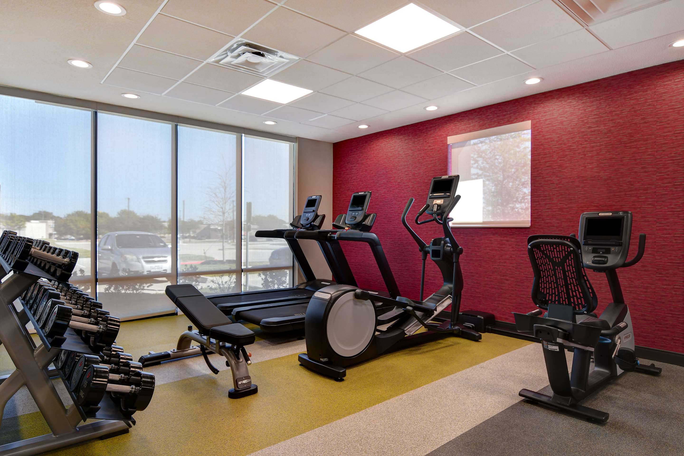 Health club fitness center gym