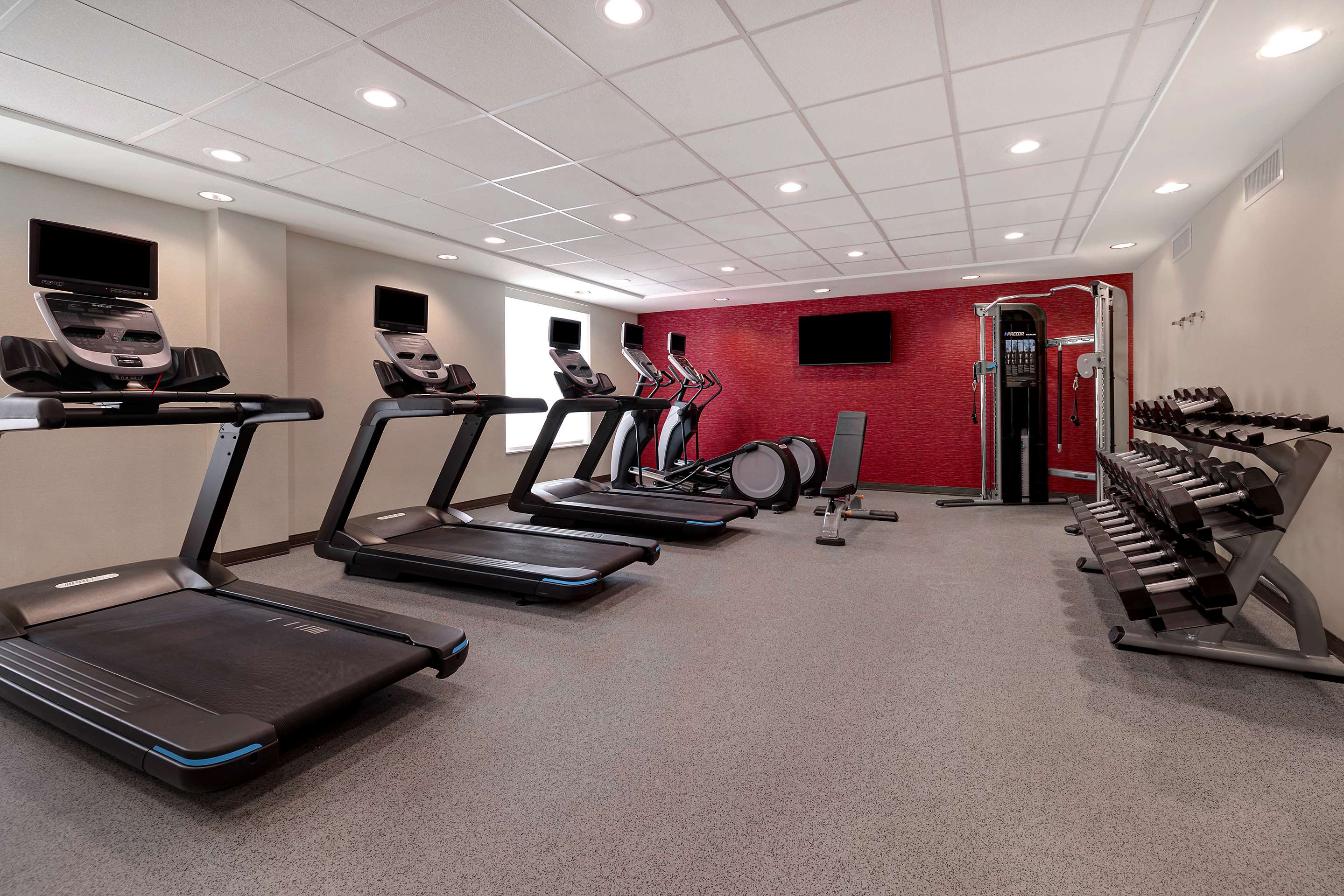 Health club fitness center gym