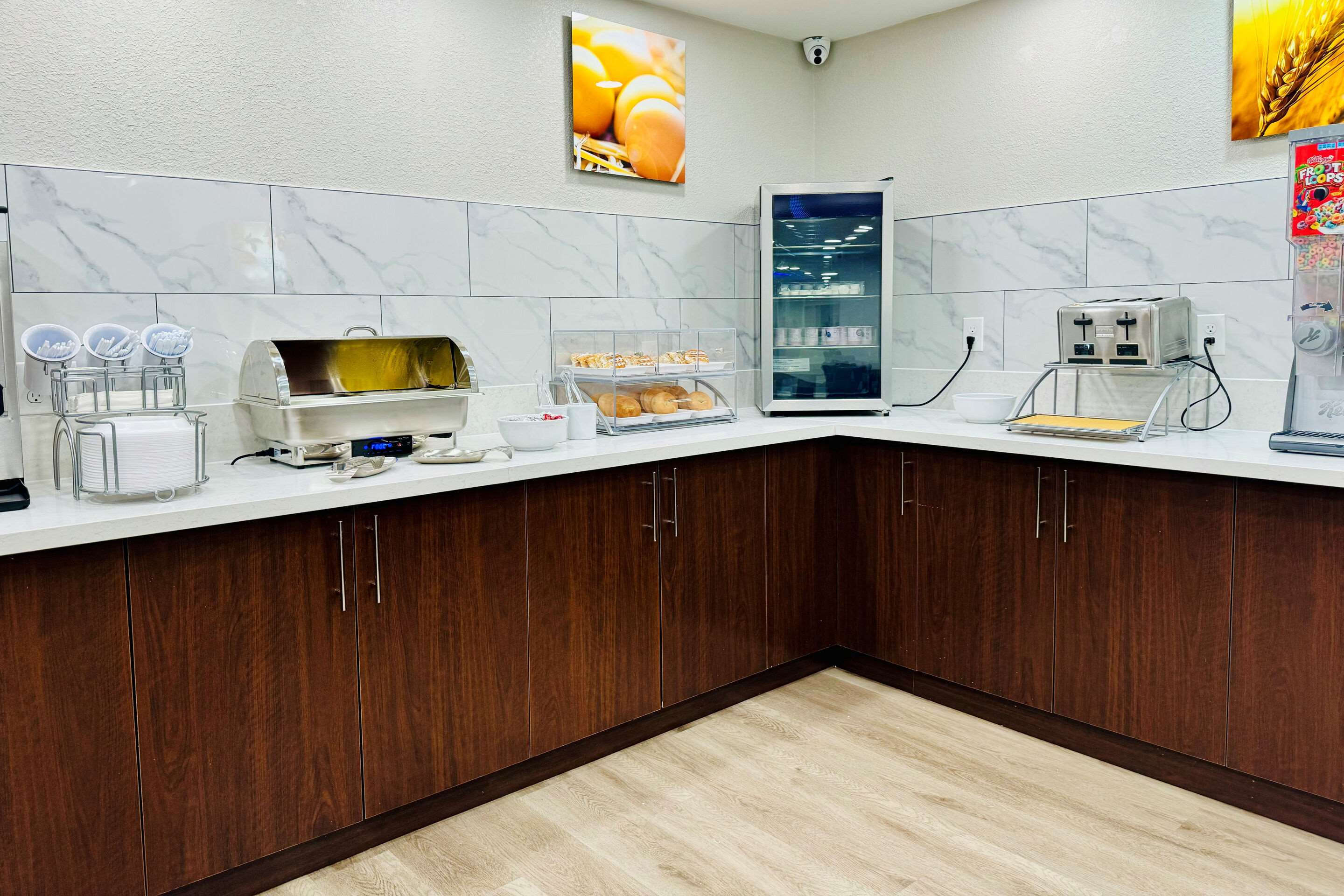 Breakfast bar