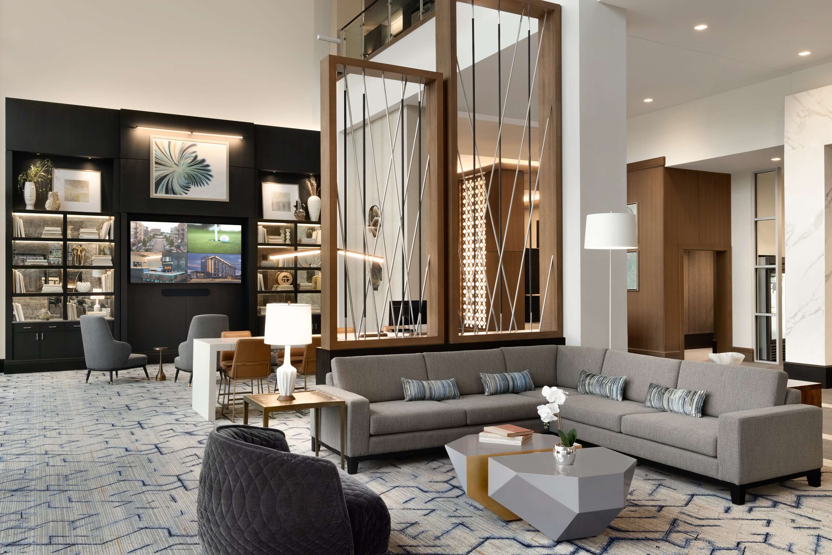 Lobby | Atlanta Marriott Alpharetta