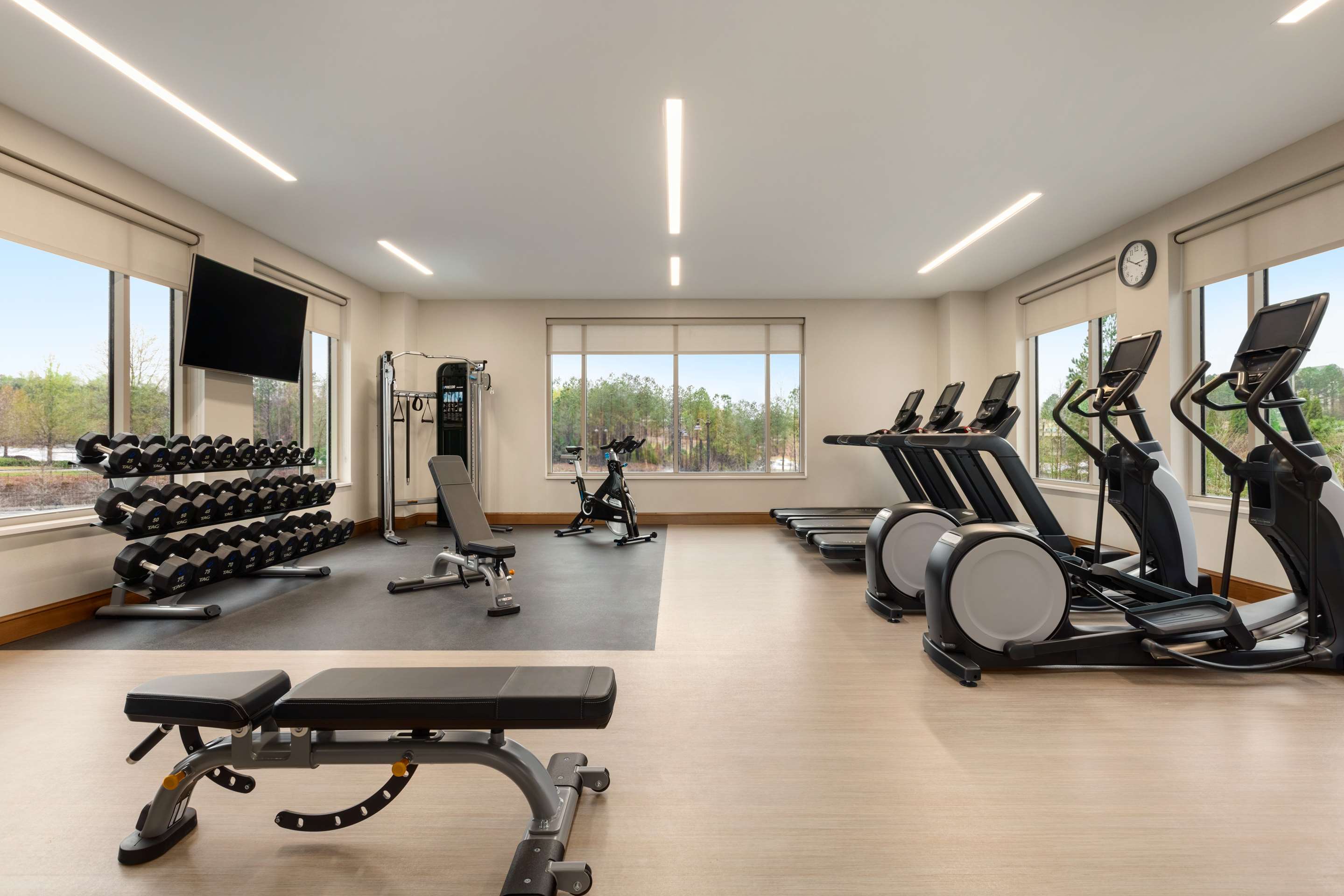 Health club fitness center gym | Atlanta Marriott Alpharetta