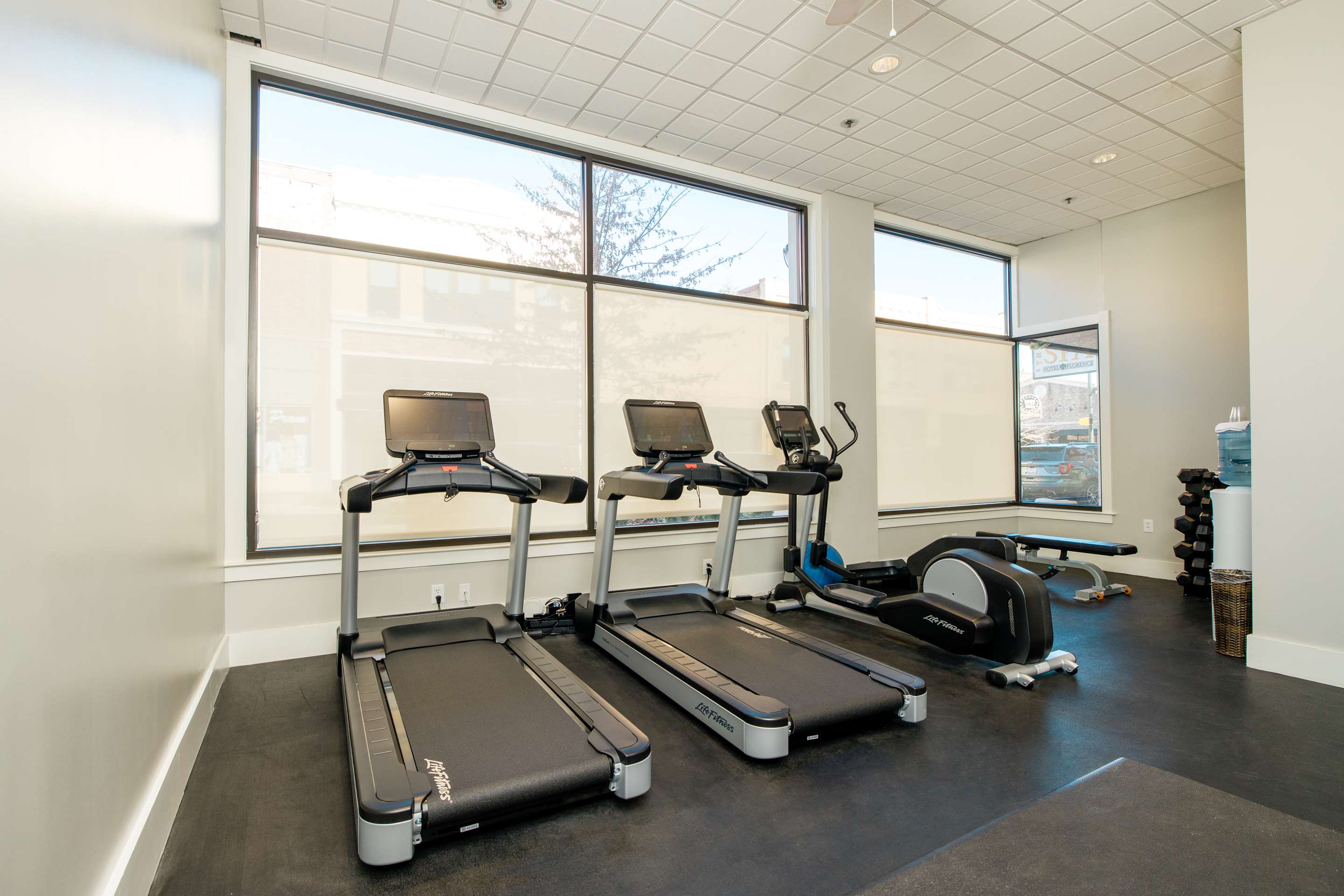 Health club fitness center gym
