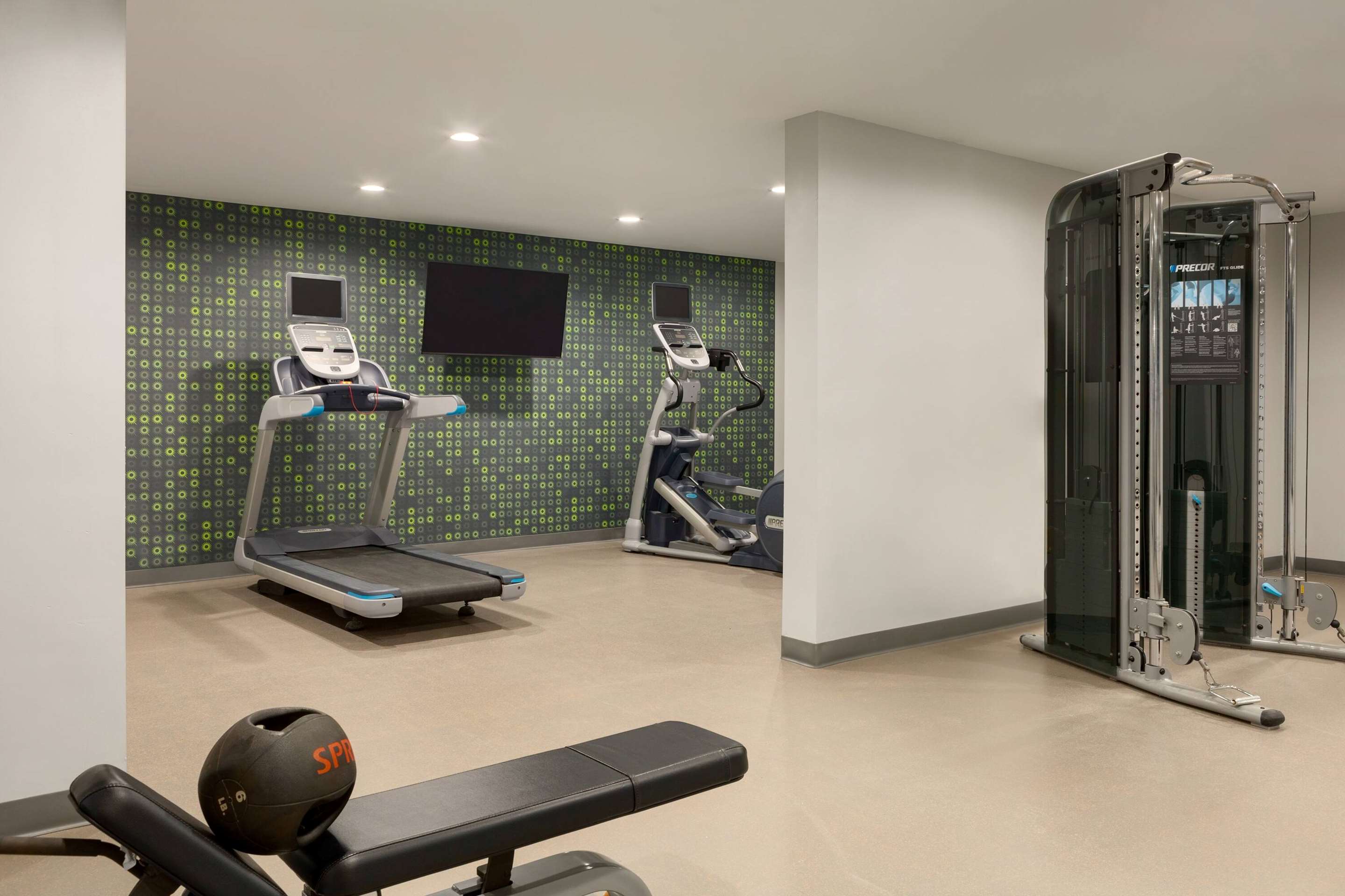 Health club fitness center gym
