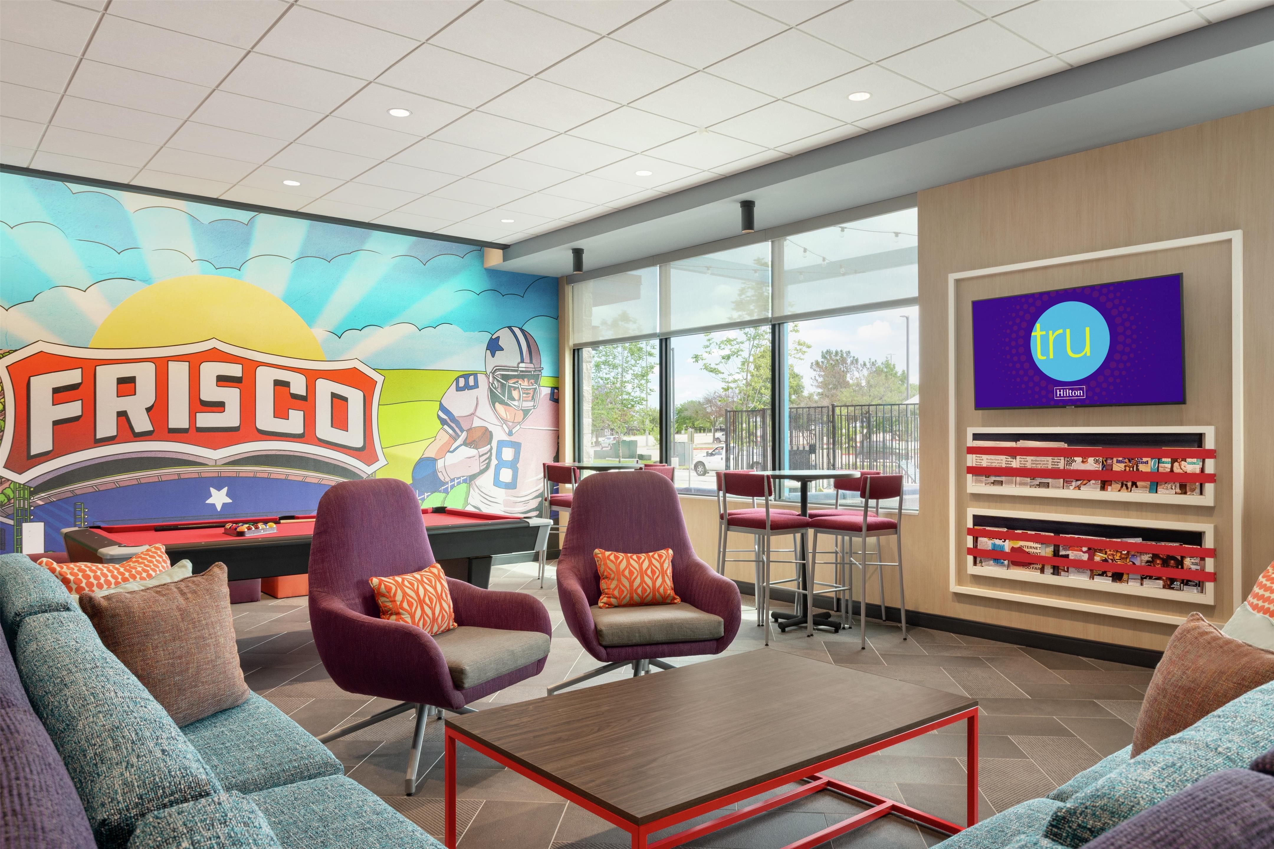 Lobby | Tru By Hilton Frisco Dallas, TX