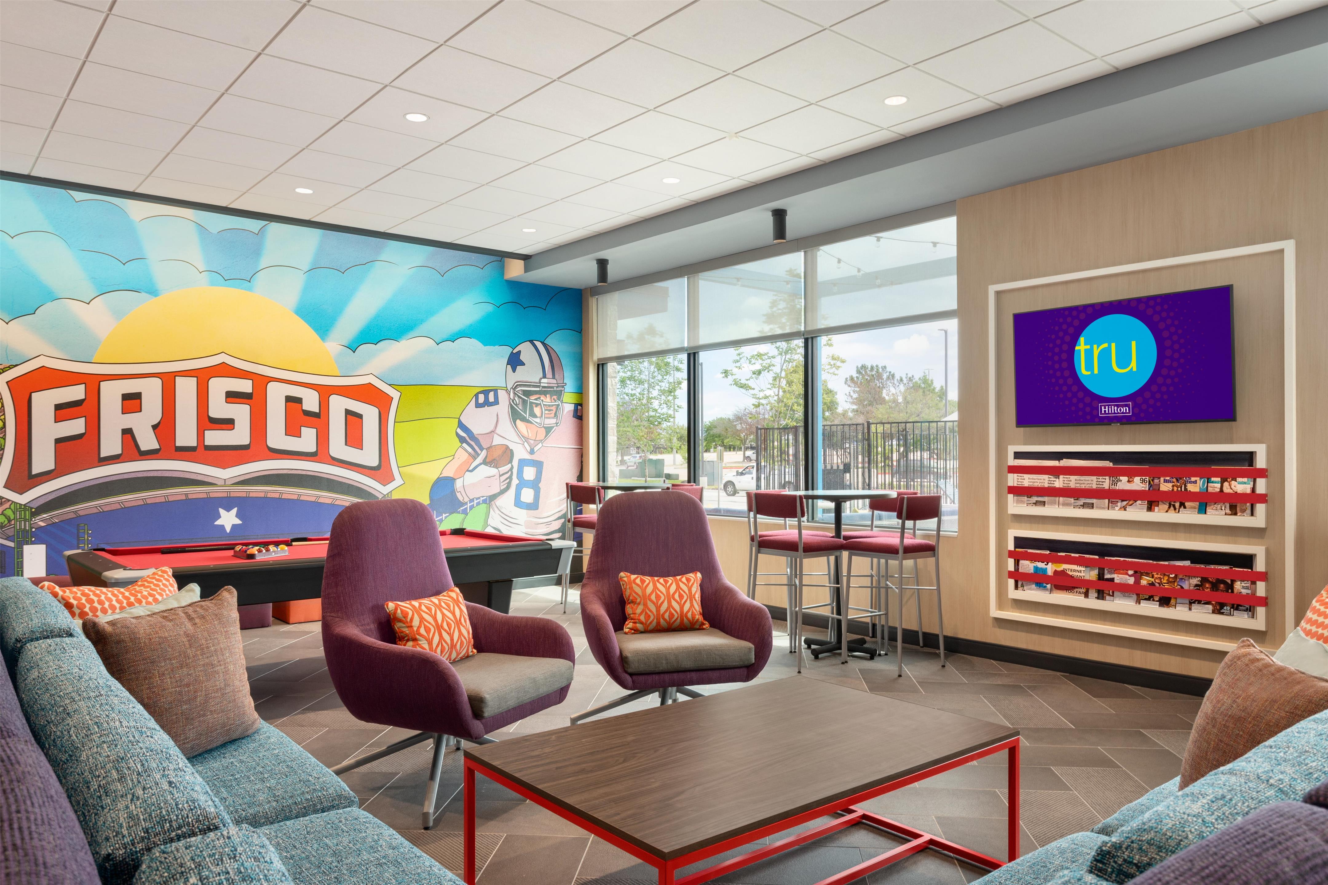Lobby | Tru By Hilton Frisco Dallas, TX