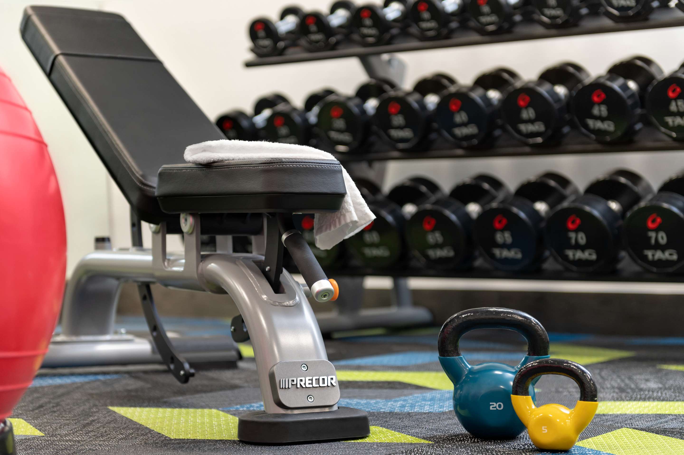 Health club fitness center gym