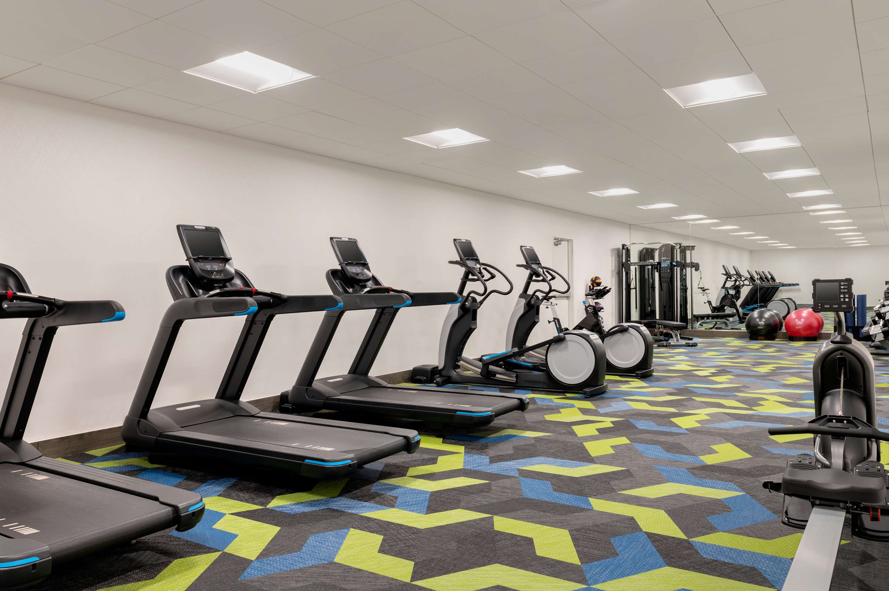 Health club fitness center gym