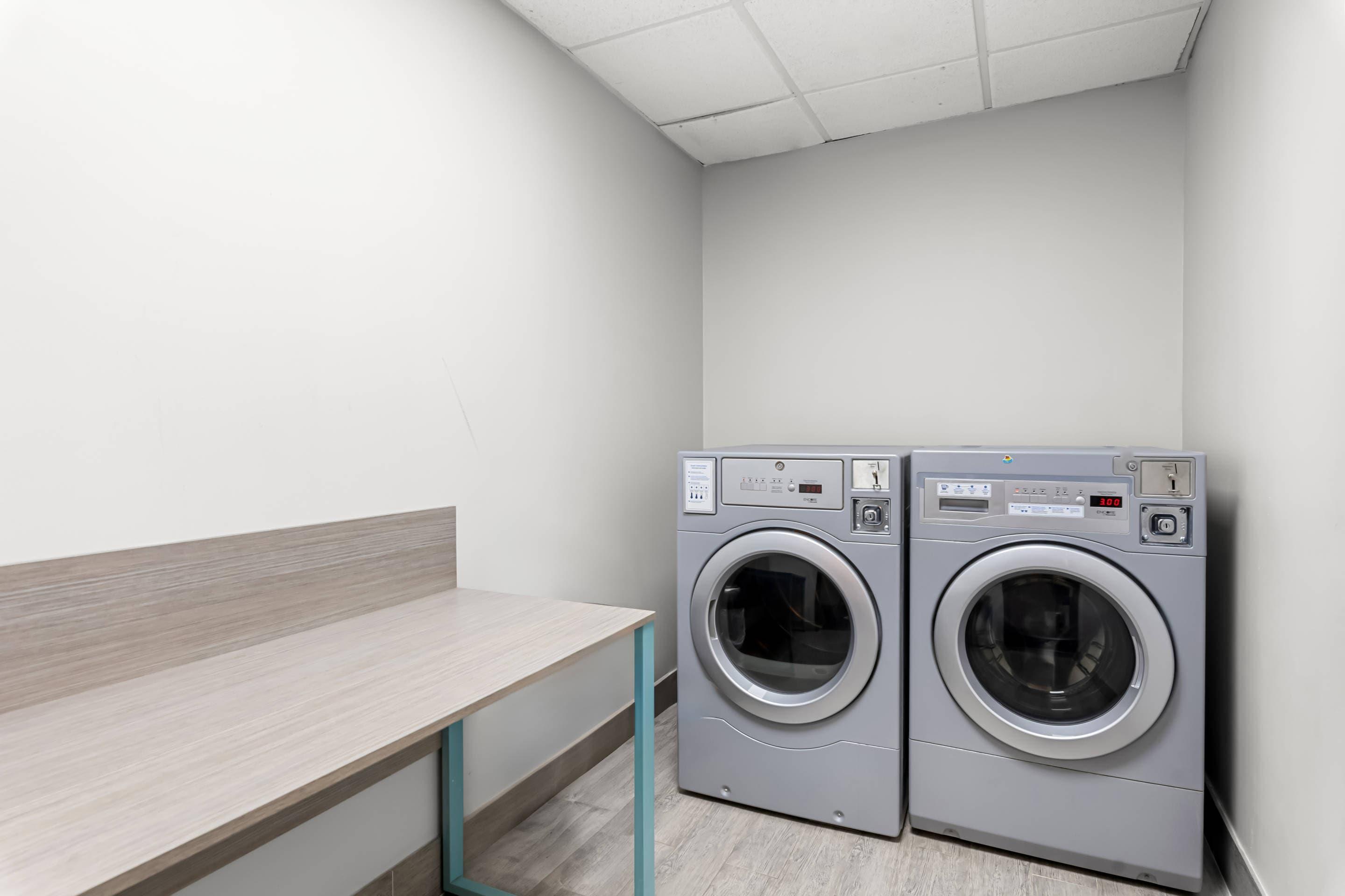 Guest laundry facilities
