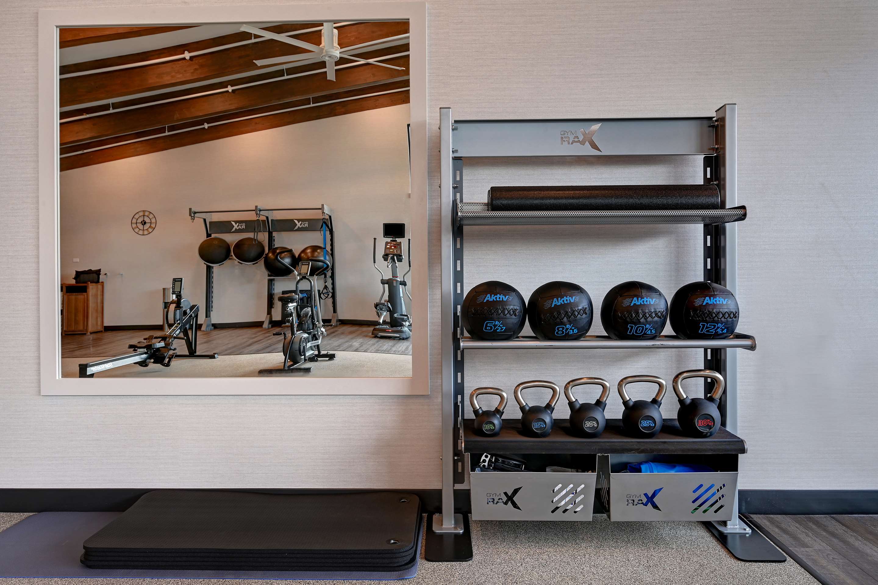 Health club fitness center gym